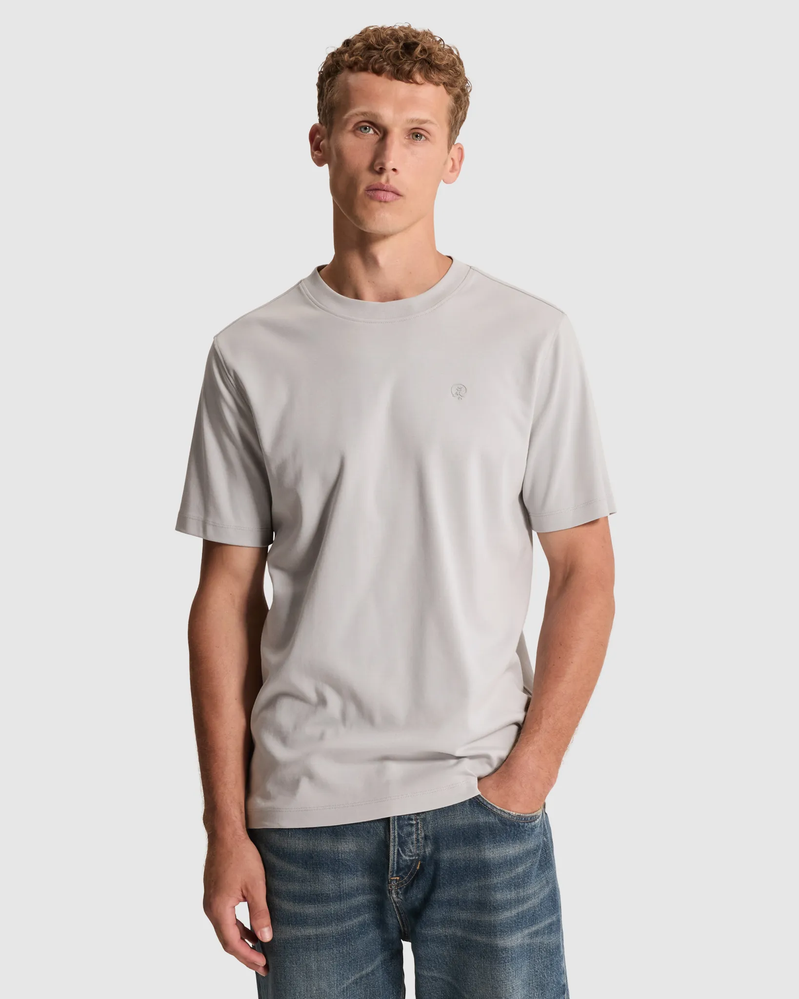 Cast Iron T-shirt Grijs 111453-001-L
