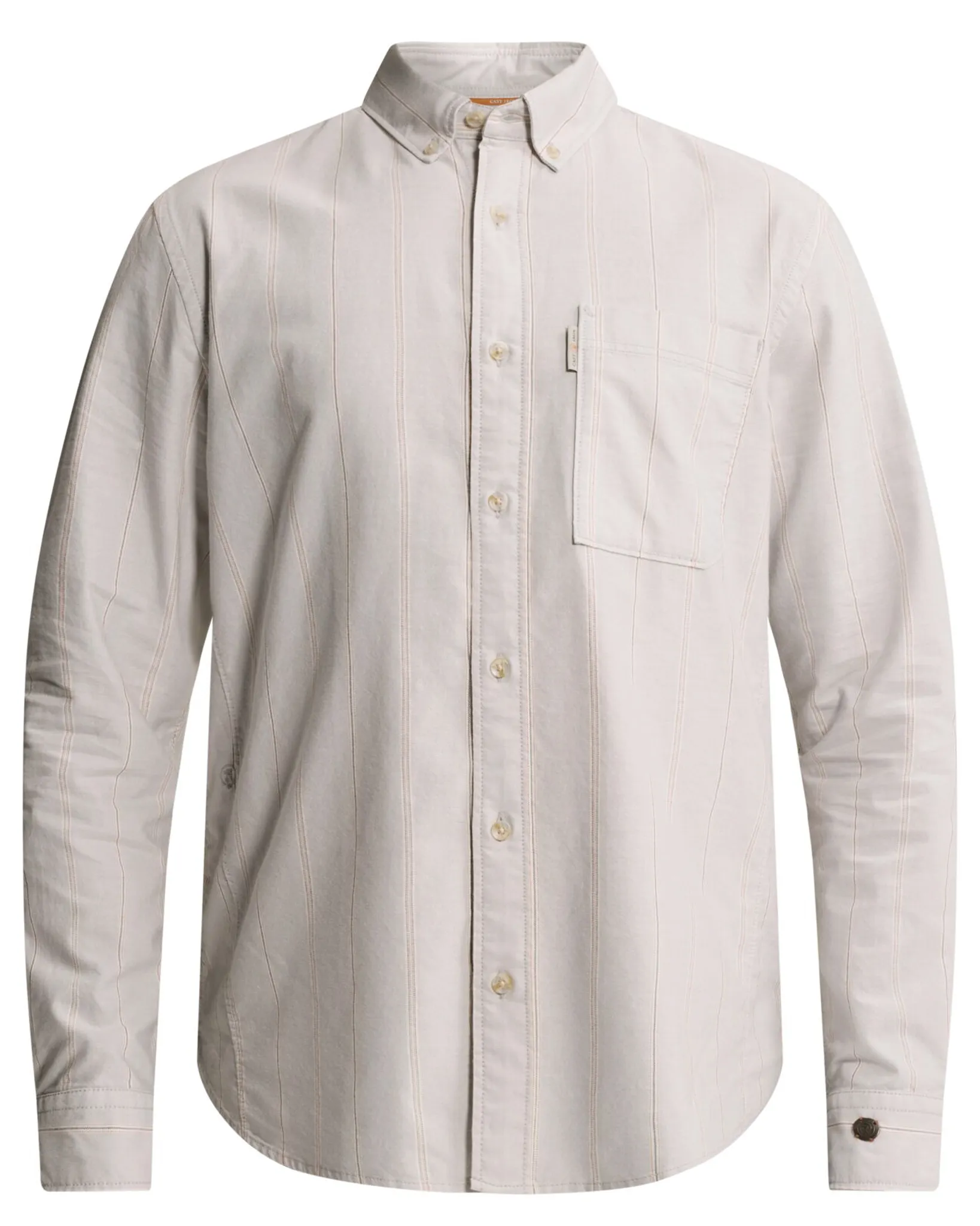 Cast Iron Casual overhemd Grijs 111458-001-L