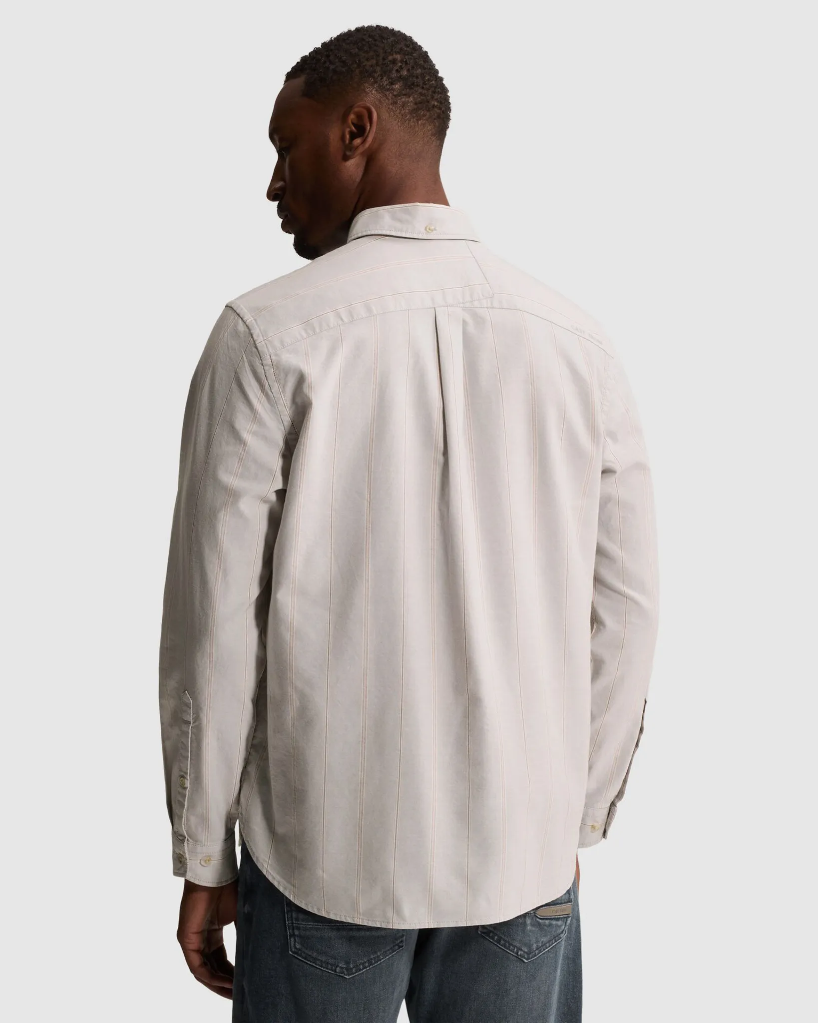 Cast Iron Casual overhemd Grijs 111458-001-L