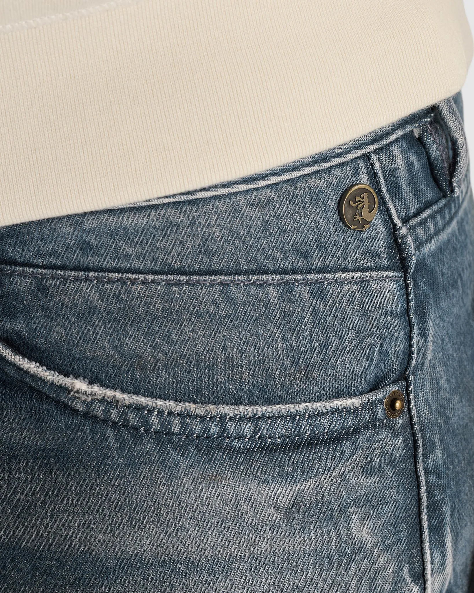Cast Iron  Jeans Steeper Blauw 111460-001-33/32