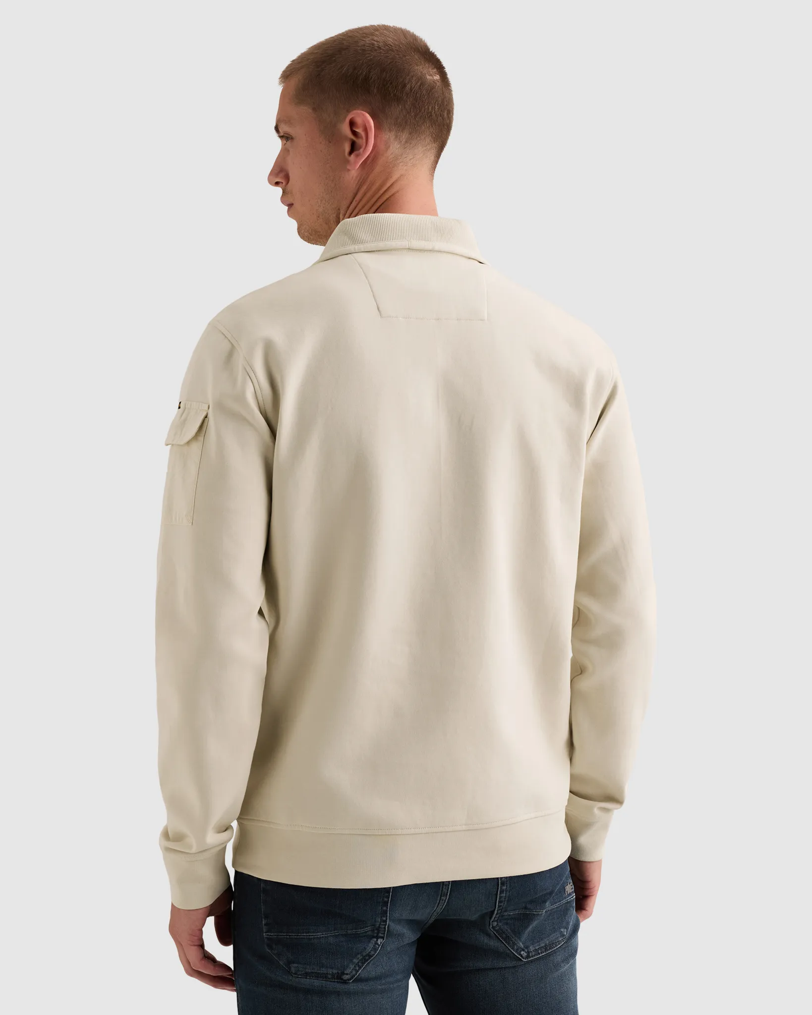 PME Legend Schipperstrui Wit 111462-001-L