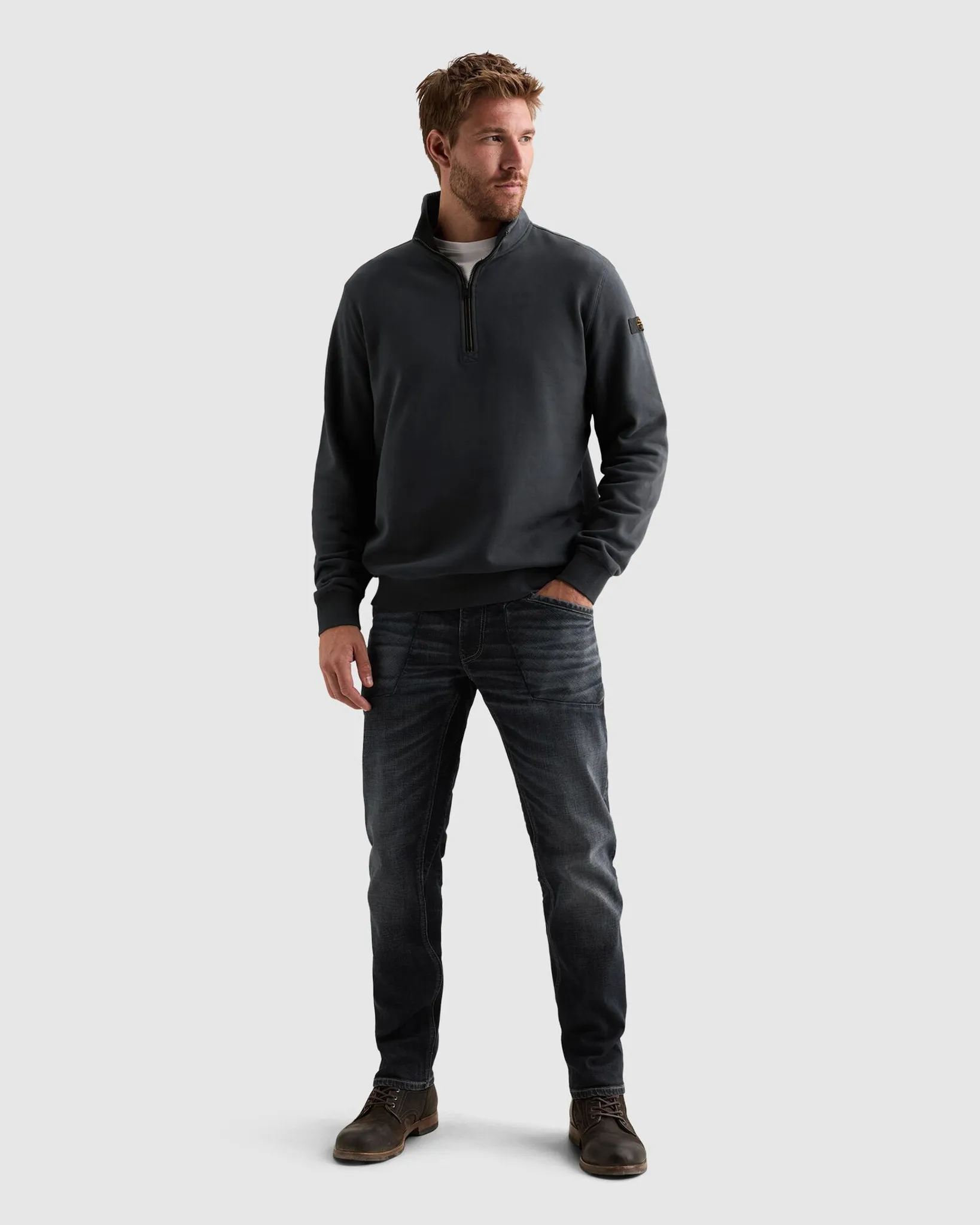 PME Legend Schipperstrui Blauw 111464-001-L