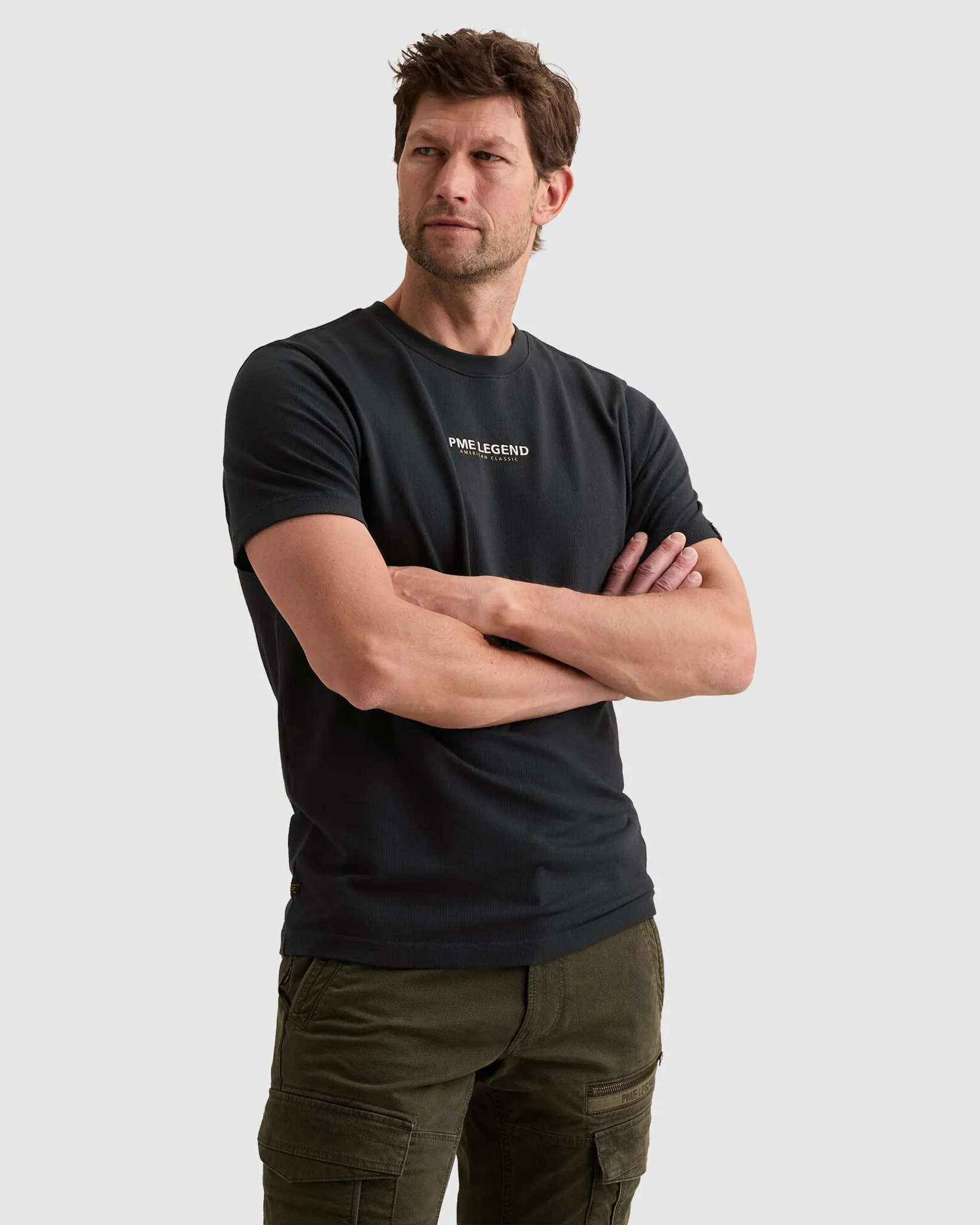 PME Legend T-shirt Blauw 111466-001-L