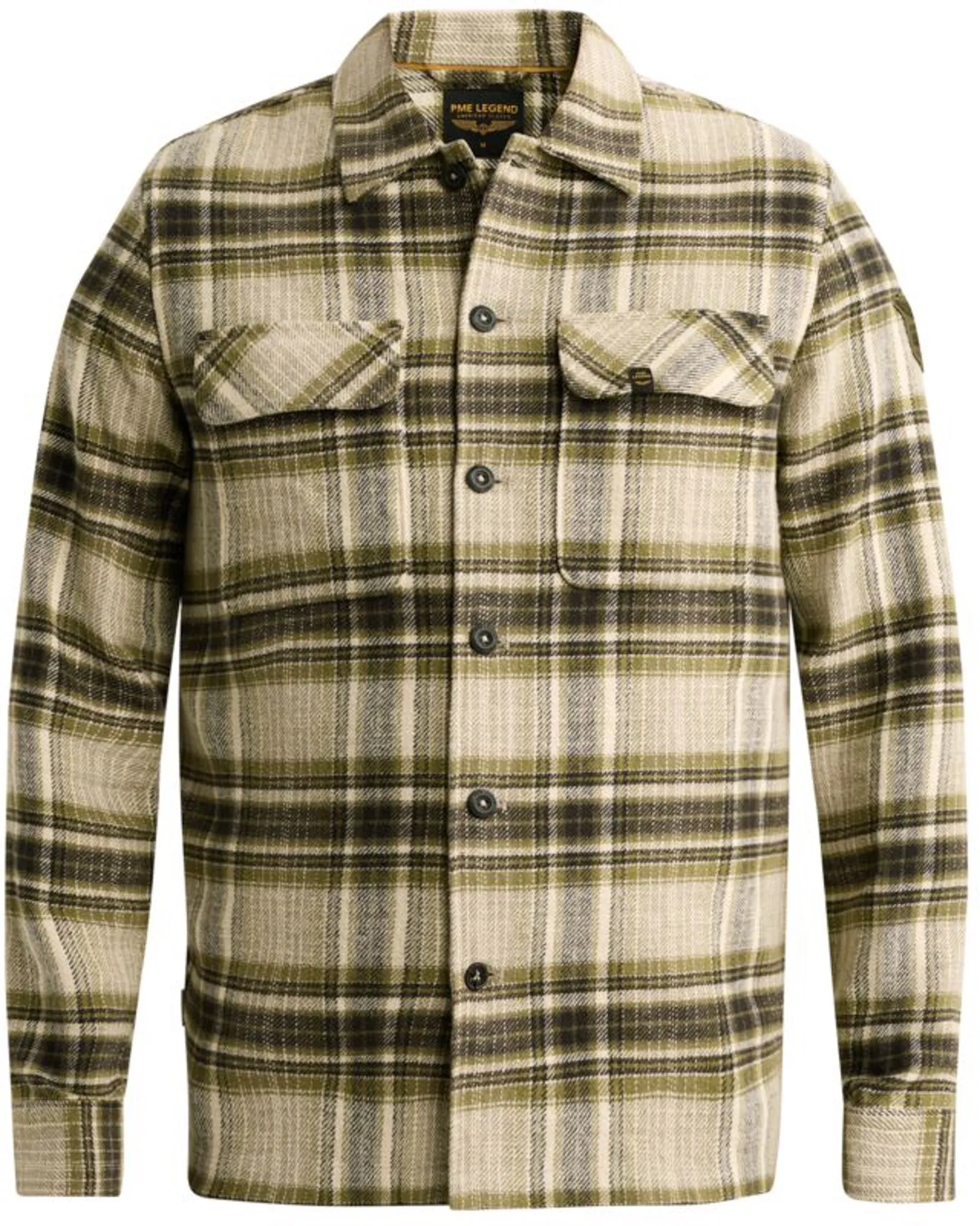 PME Legend Overshirt Groen 111467-001-L