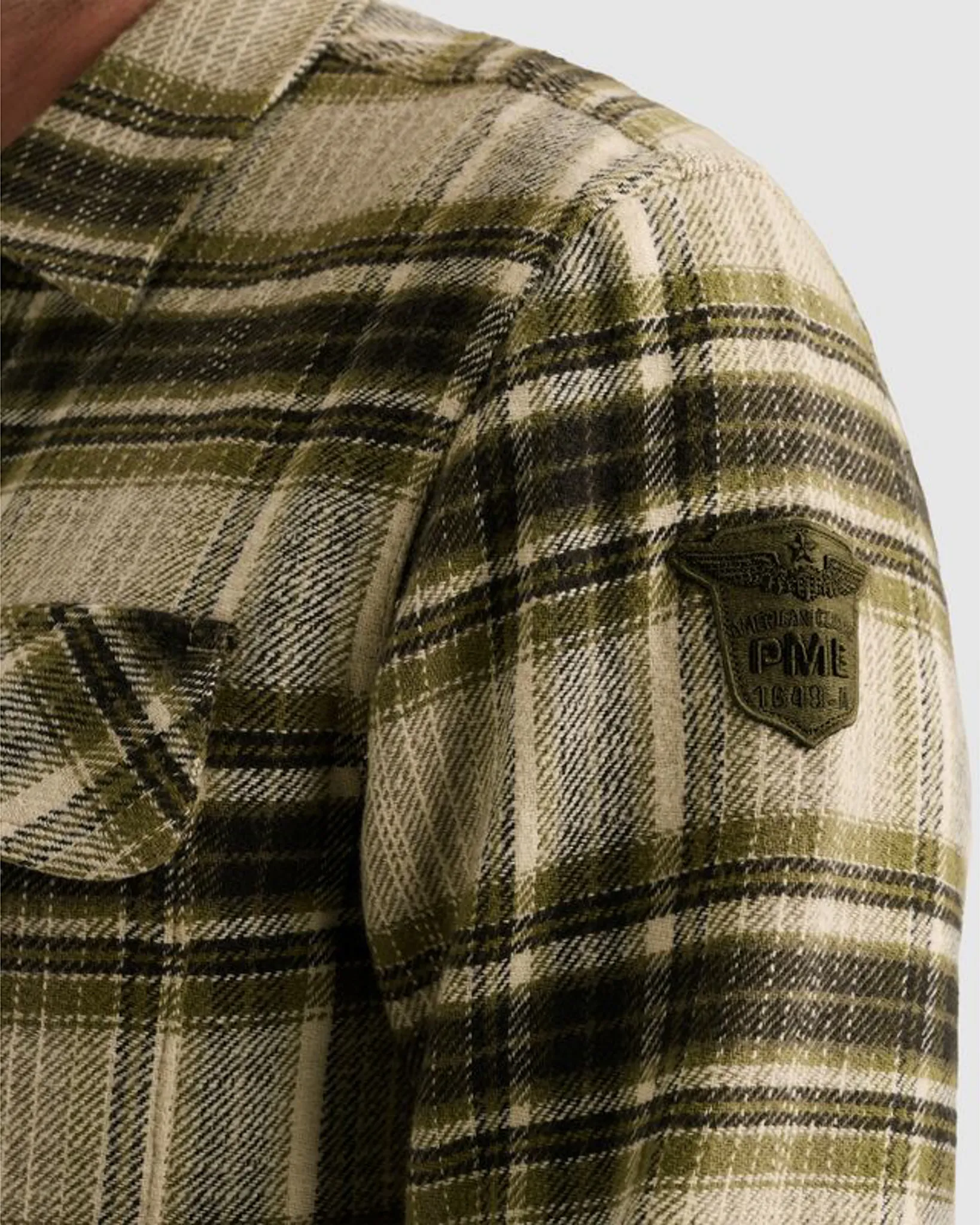 PME Legend Overshirt Groen 111467-001-L