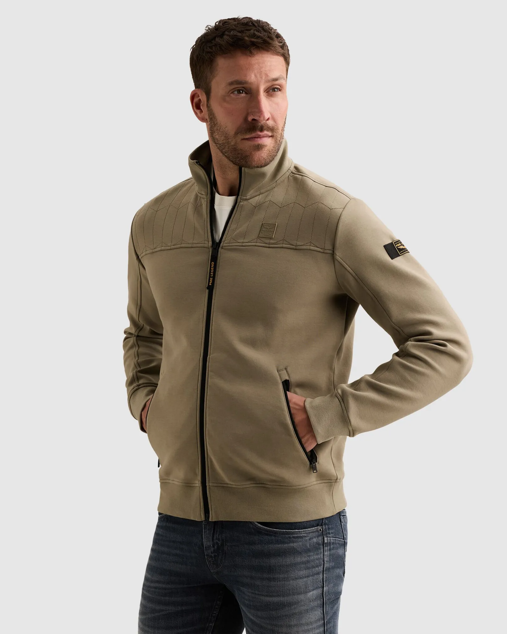 PME Legend Vest Donker groen 111471-001-L
