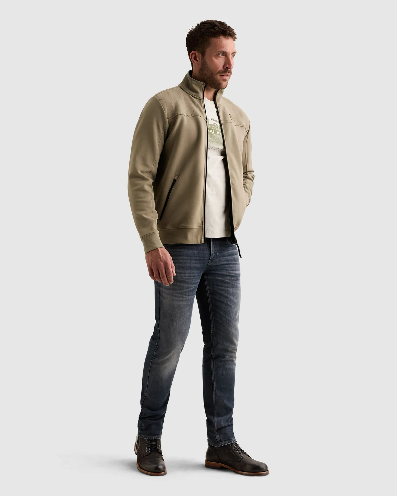 PME Legend Vest Donker groen 111471-001-L