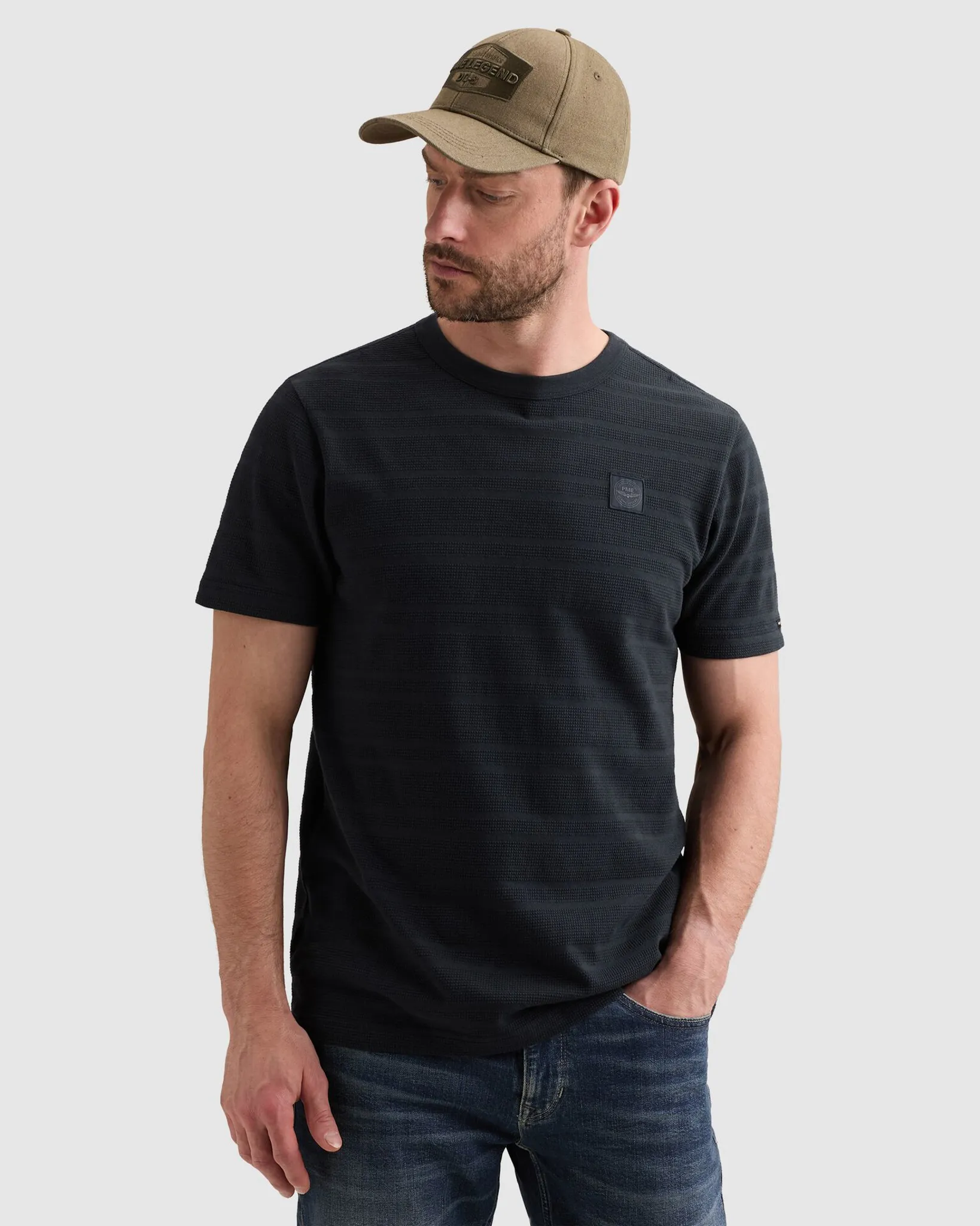 PME Legend T-shirt Blauw 111474-001-L