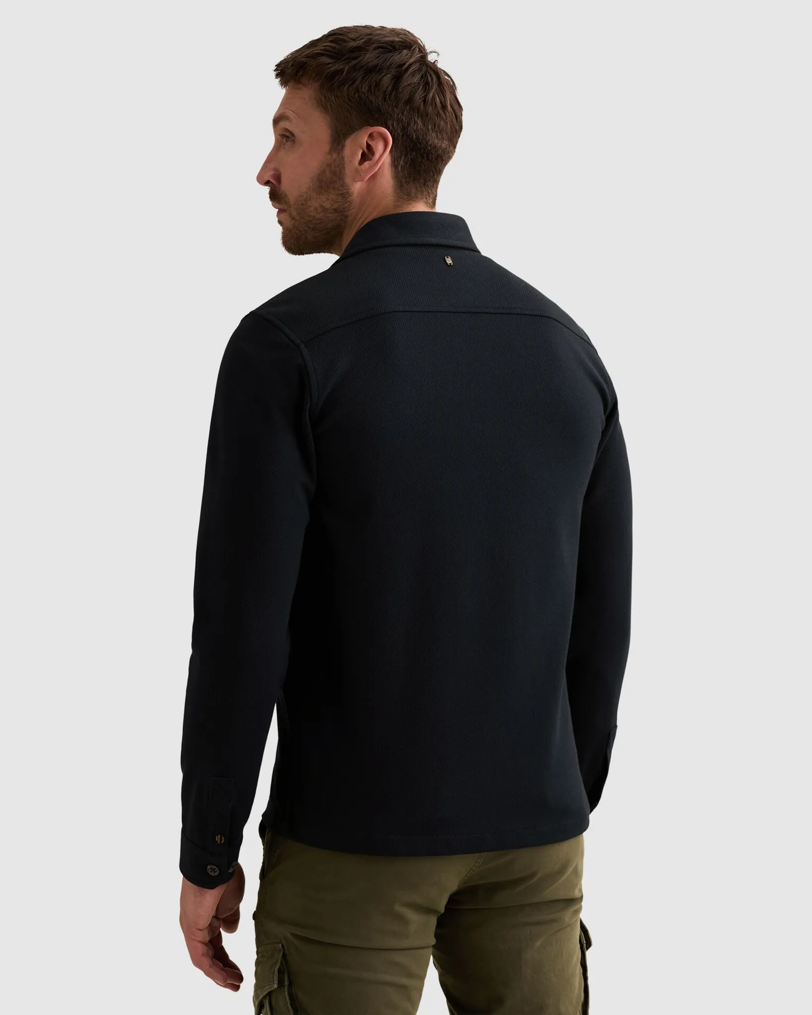 PME Legend Overshirt Blauw 111475-001-L
