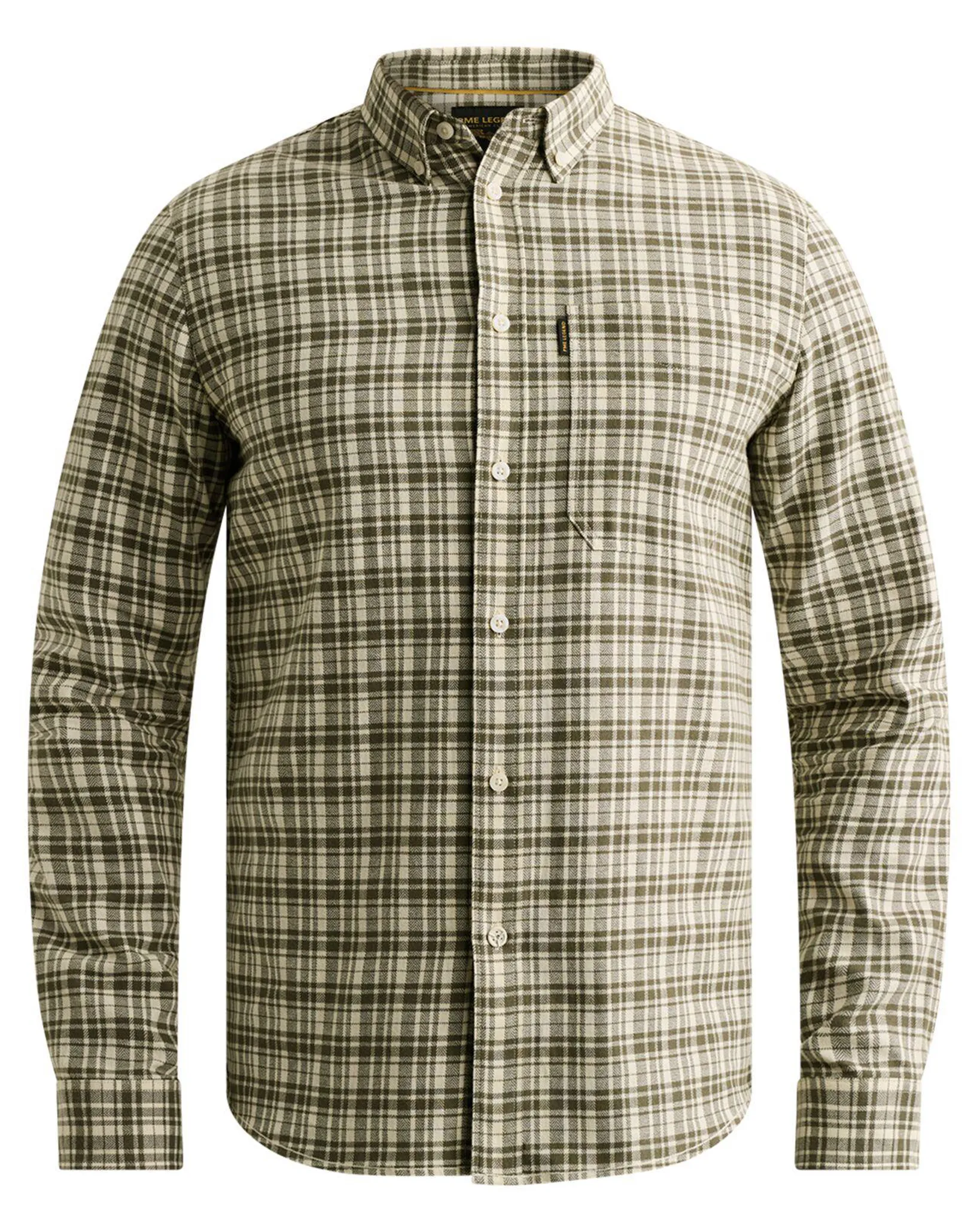 PME Legend Casual overhemd Blauw 111476-001-L