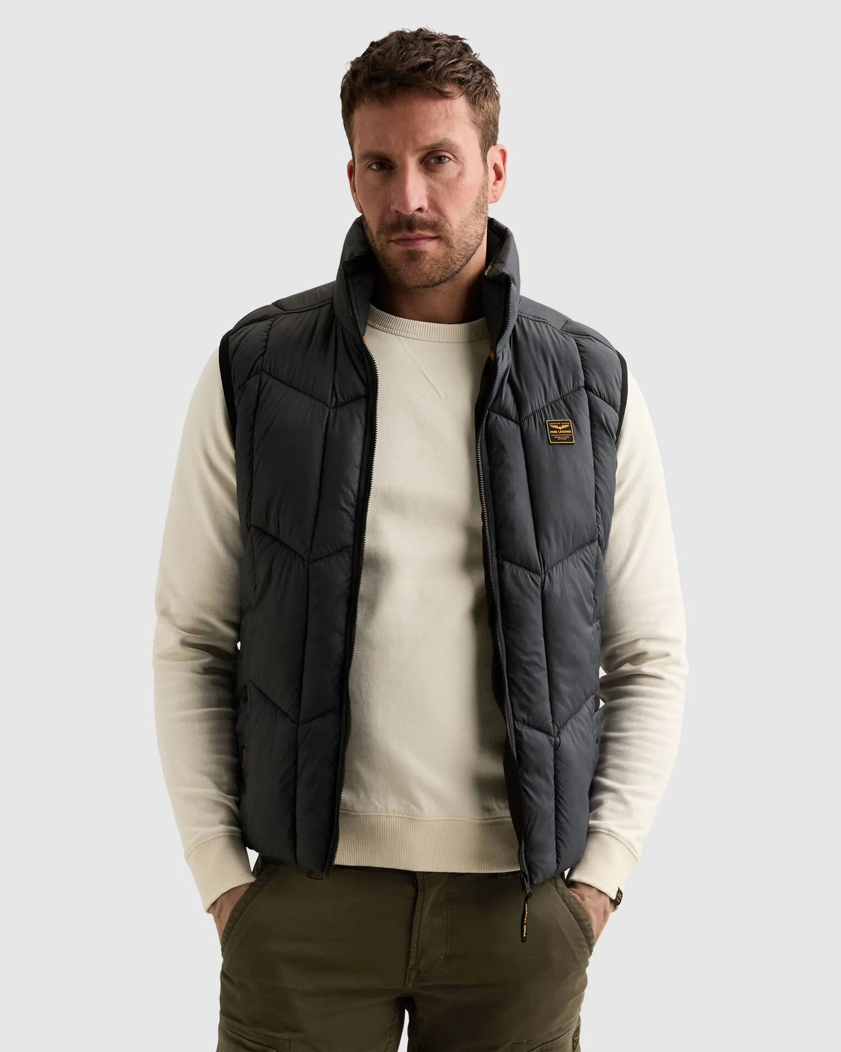 PME Legend Bodywarmer Avizer Wit 111483-001-L