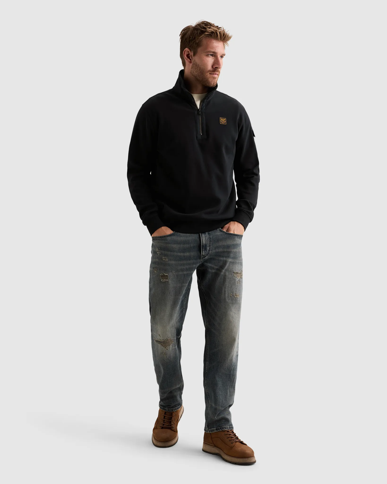 PME Legend Schipperstrui Blauw 111487-001-L