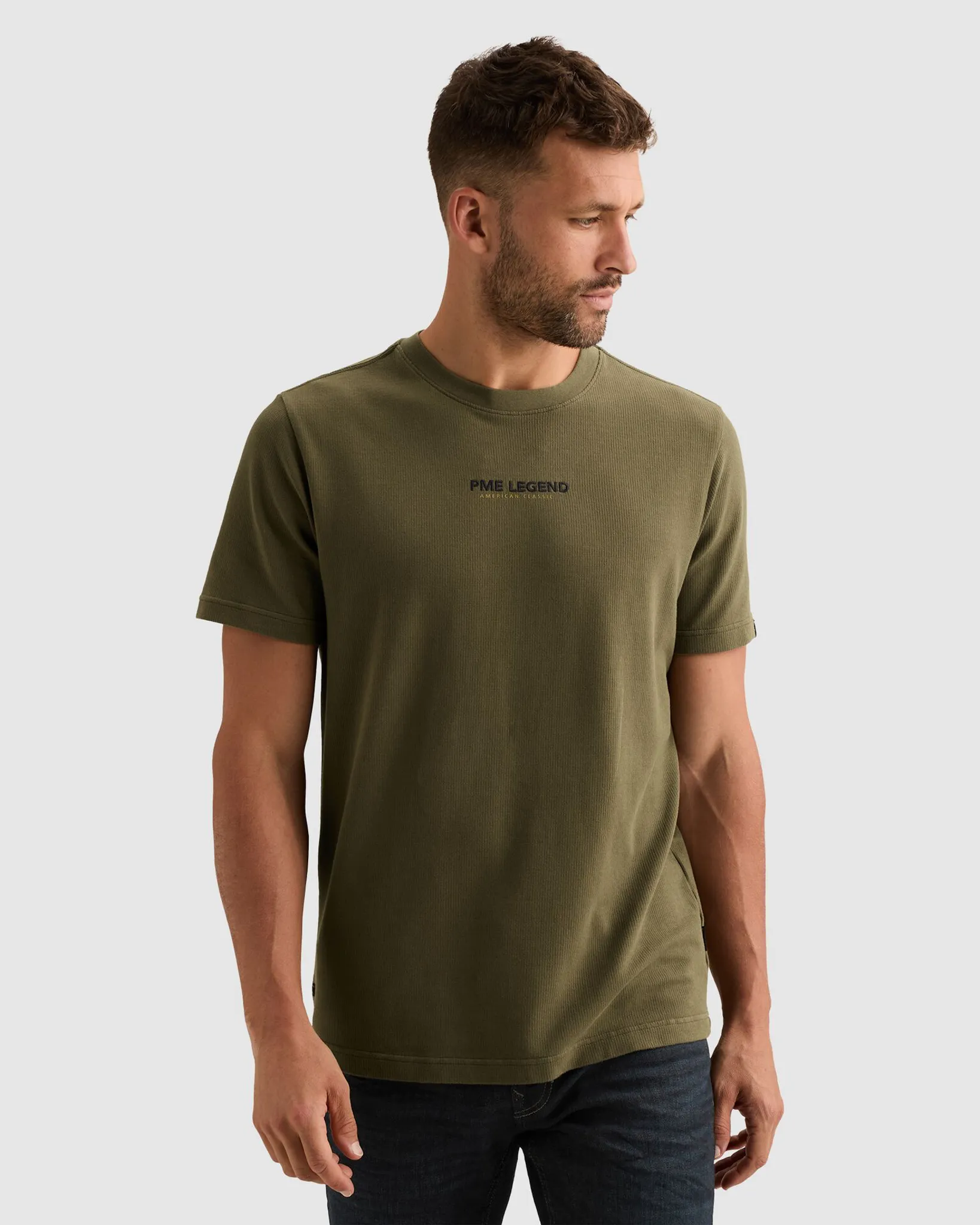 PME Legend T-shirt Blauw 111493-001-L