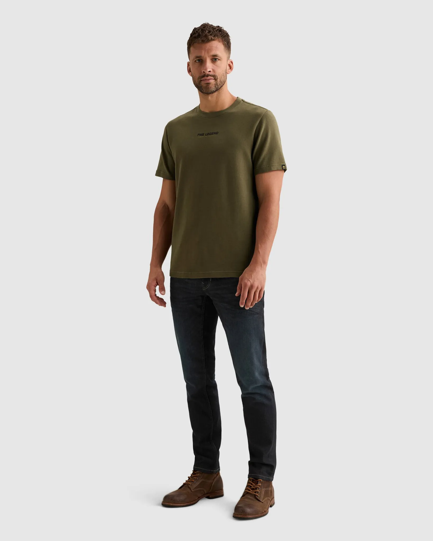 PME Legend T-shirt Blauw 111493-001-L