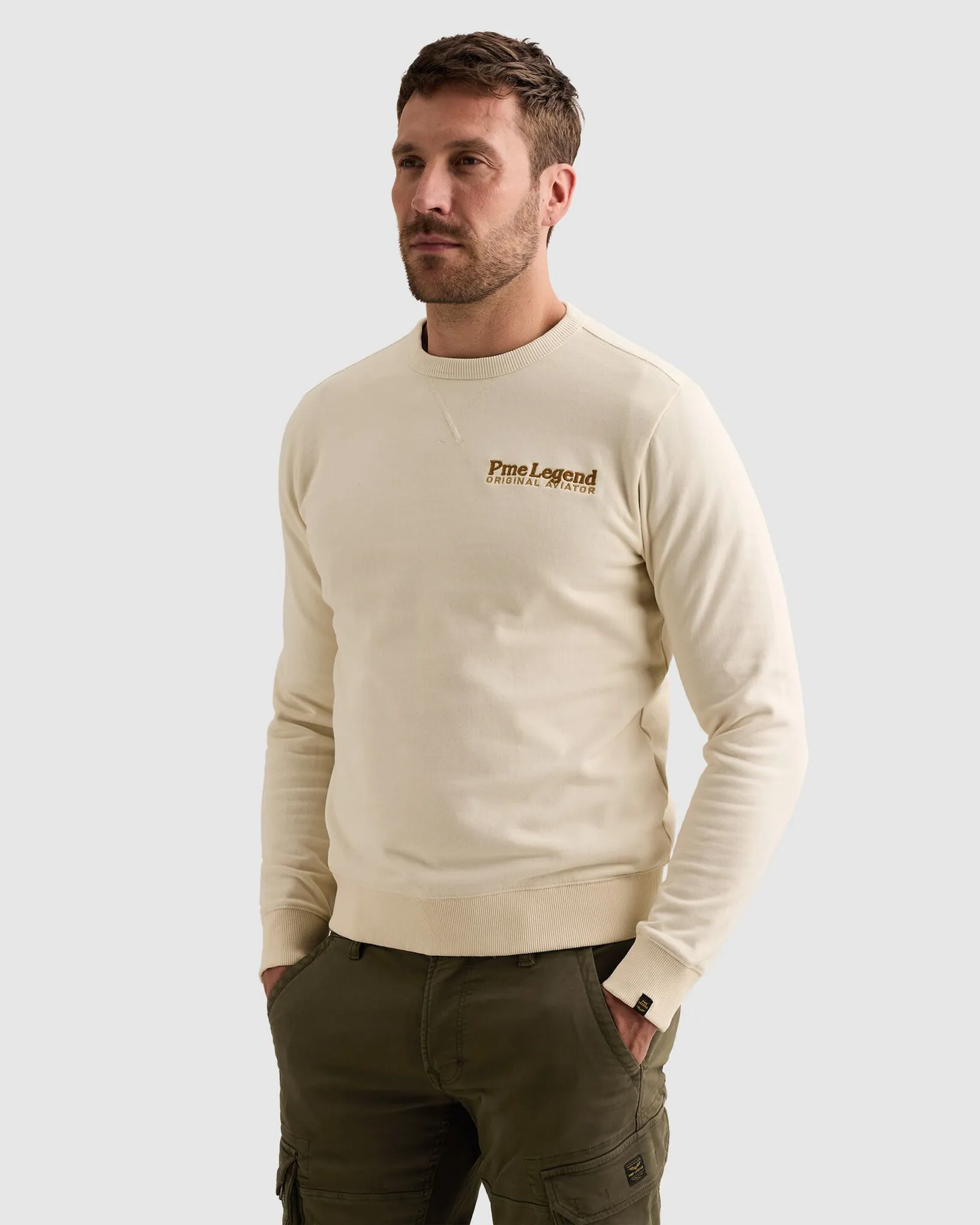 PME Legend Sweater Wit 111496-001-L