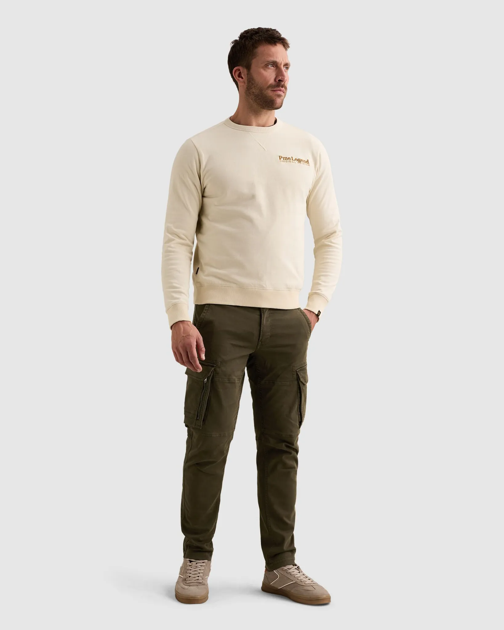 PME Legend Sweater Wit 111496-001-L