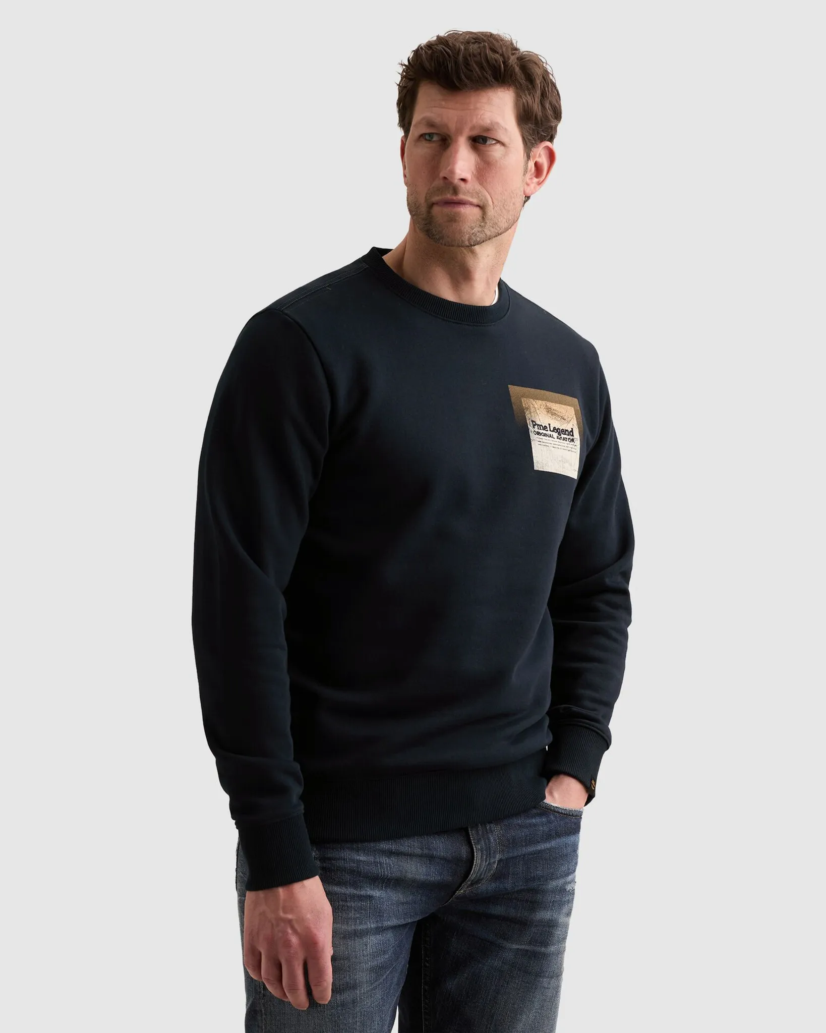 PME Legend Sweater Blauw 111498-001-L
