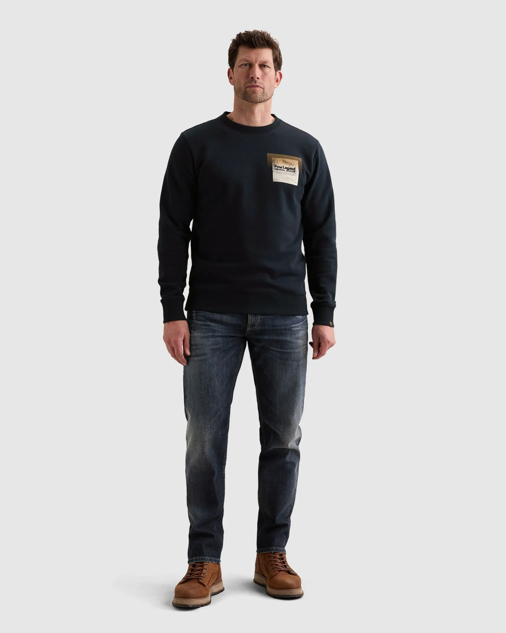 PME Legend Sweater Blauw 111498-001-L