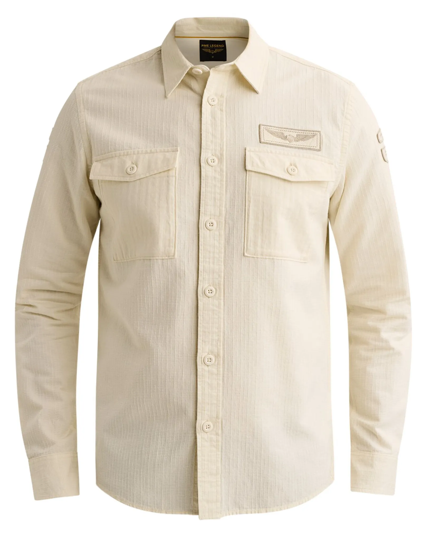 PME Legend Casual Overhemd Wit 111500-001-L
