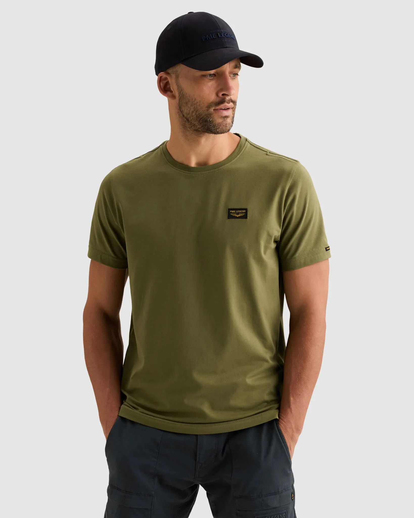 PME Legend T-shirt Korte mouw Groen 111509-001-L