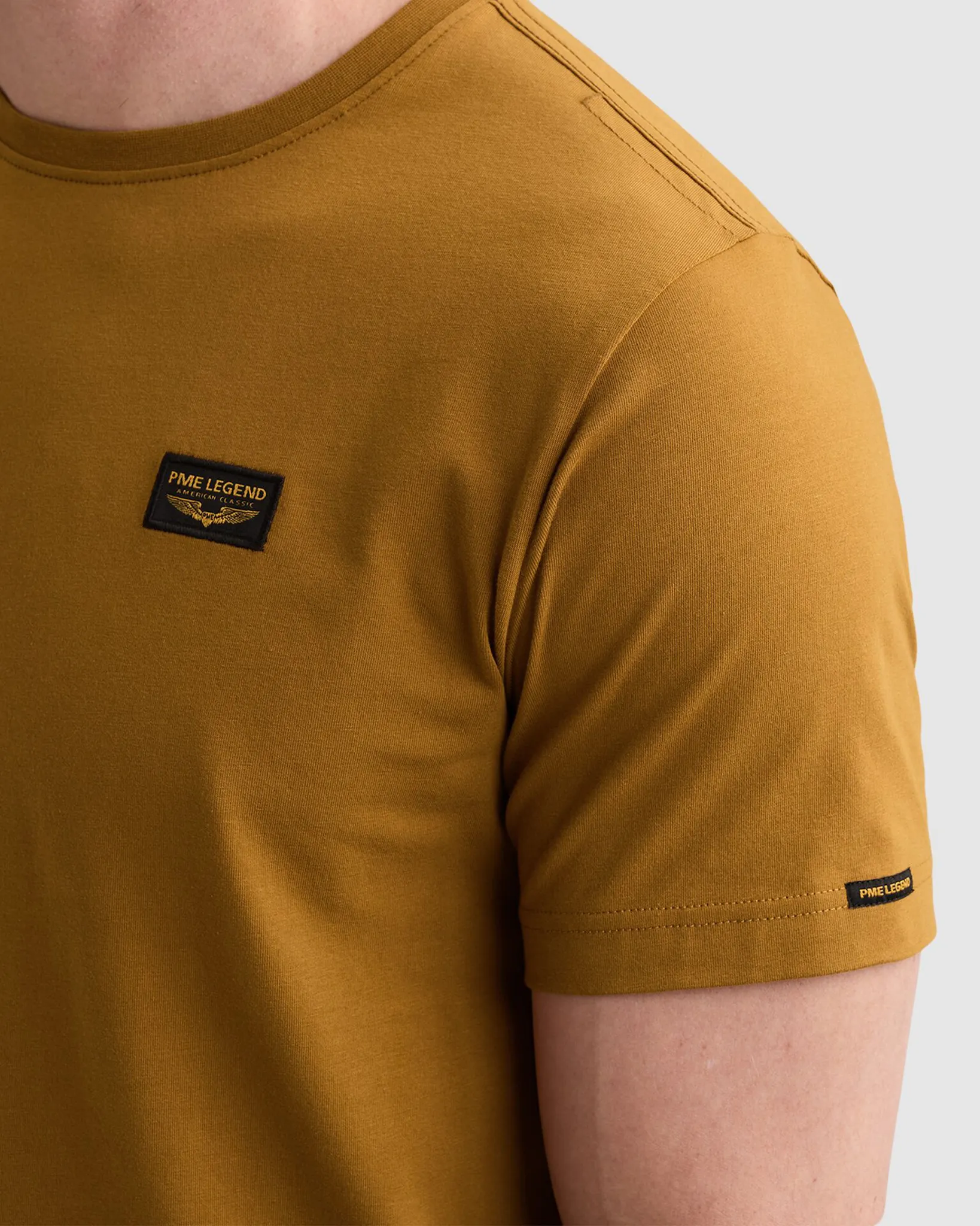 PME Legend T-shirt Korte mouw Bruin 111513-001-L