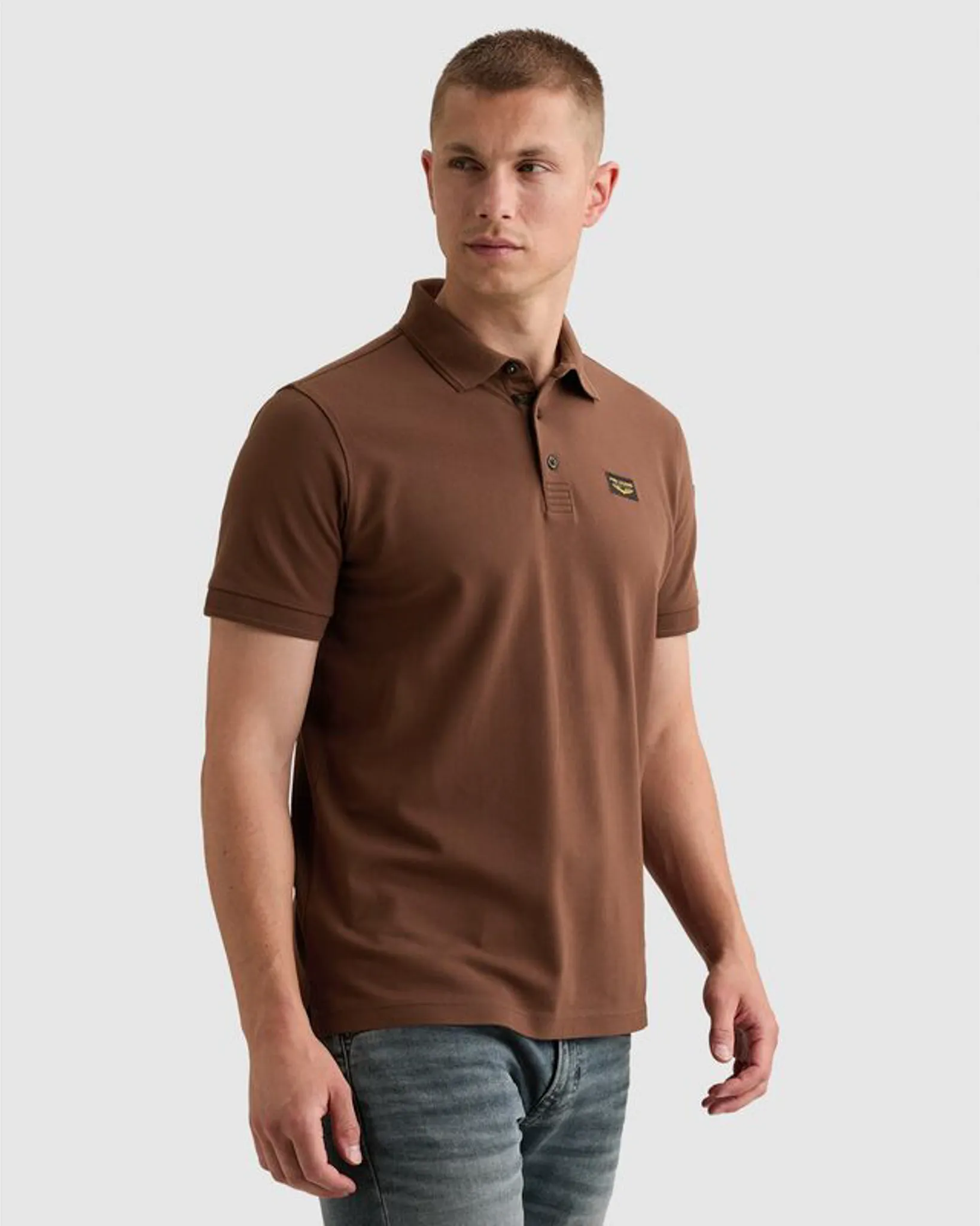 PME Legend Polo Bruin 111520-001-L