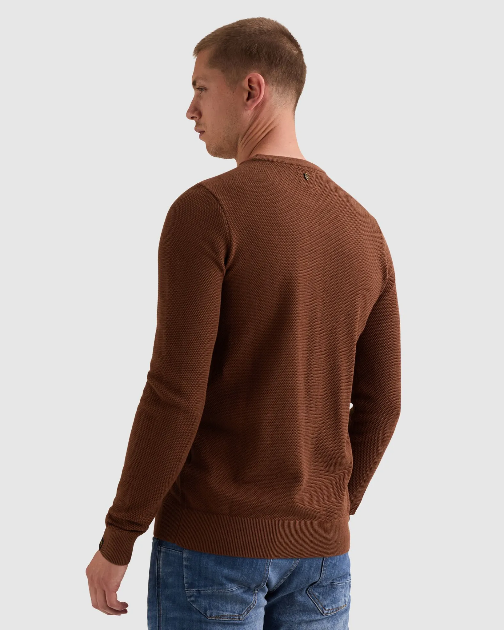 PME Legend Trui Ronde hals Zwart 111524-001-L
