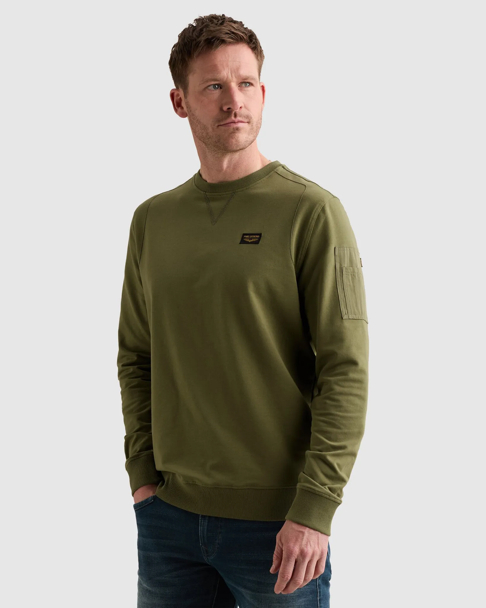 PME Legend Sweater Groen 111530-001-L
