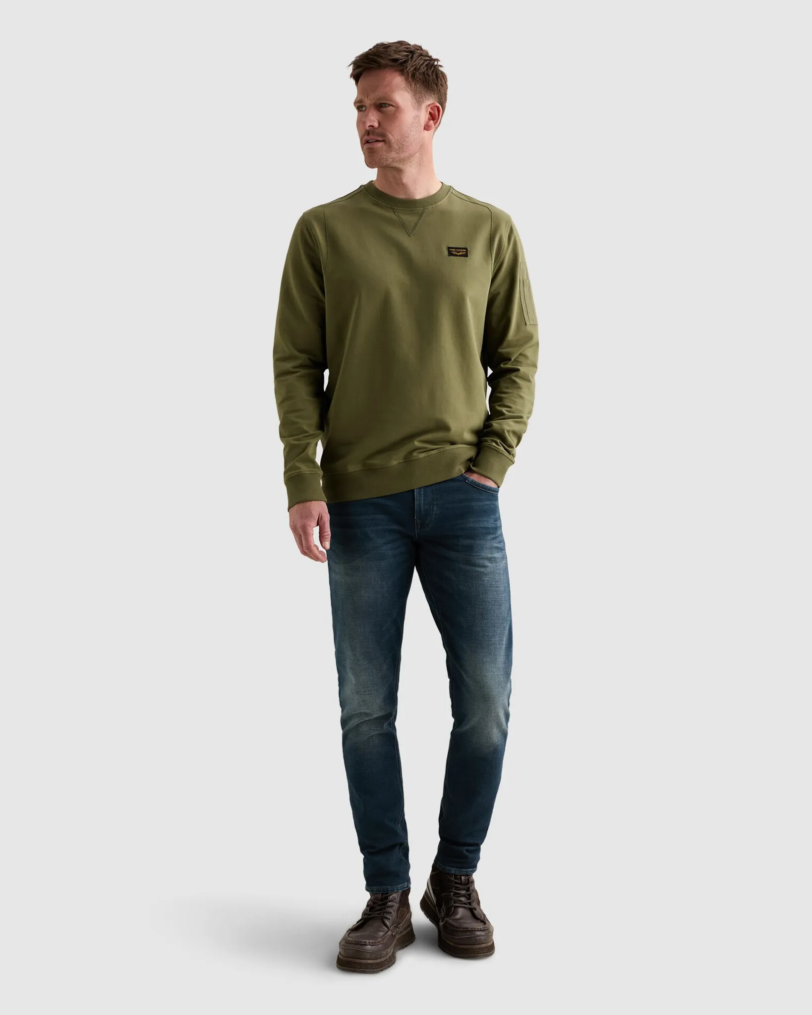 PME Legend Sweater Groen 111530-001-L