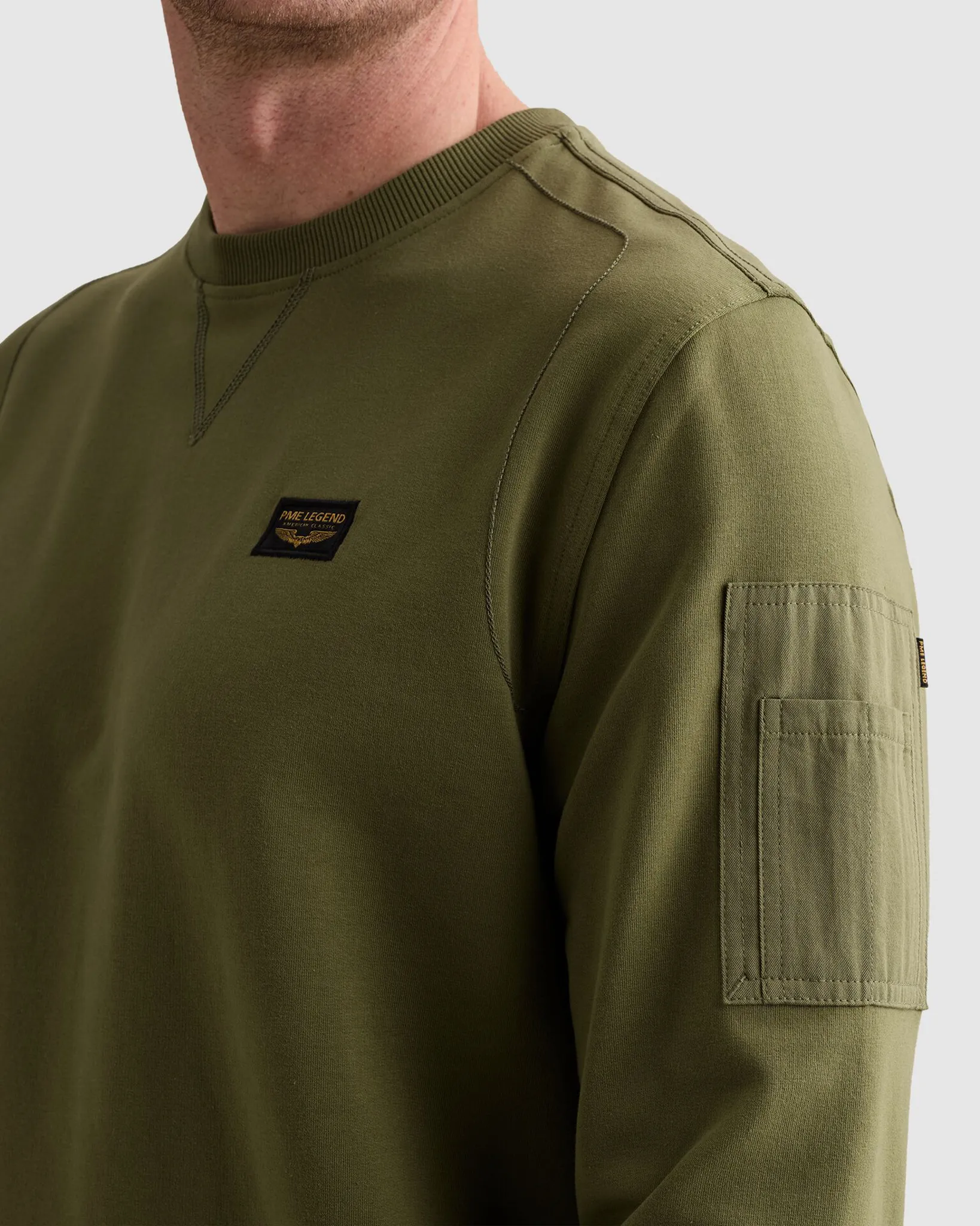 PME Legend Sweater Groen 111530-001-L