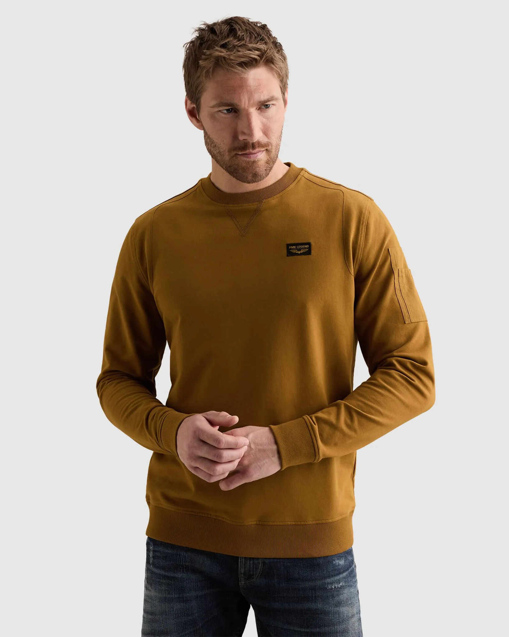 PME Legend Sweater Bruin 111532-001-L