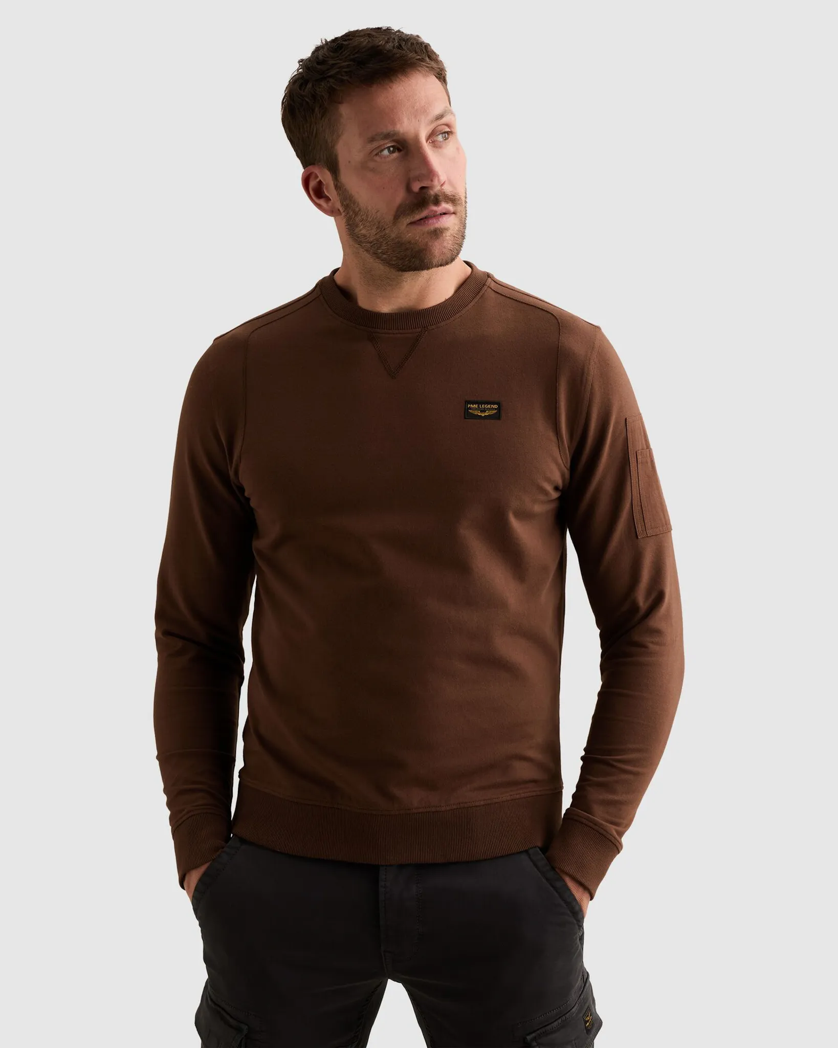 PME Legend Sweater Bruin 111533-001-L