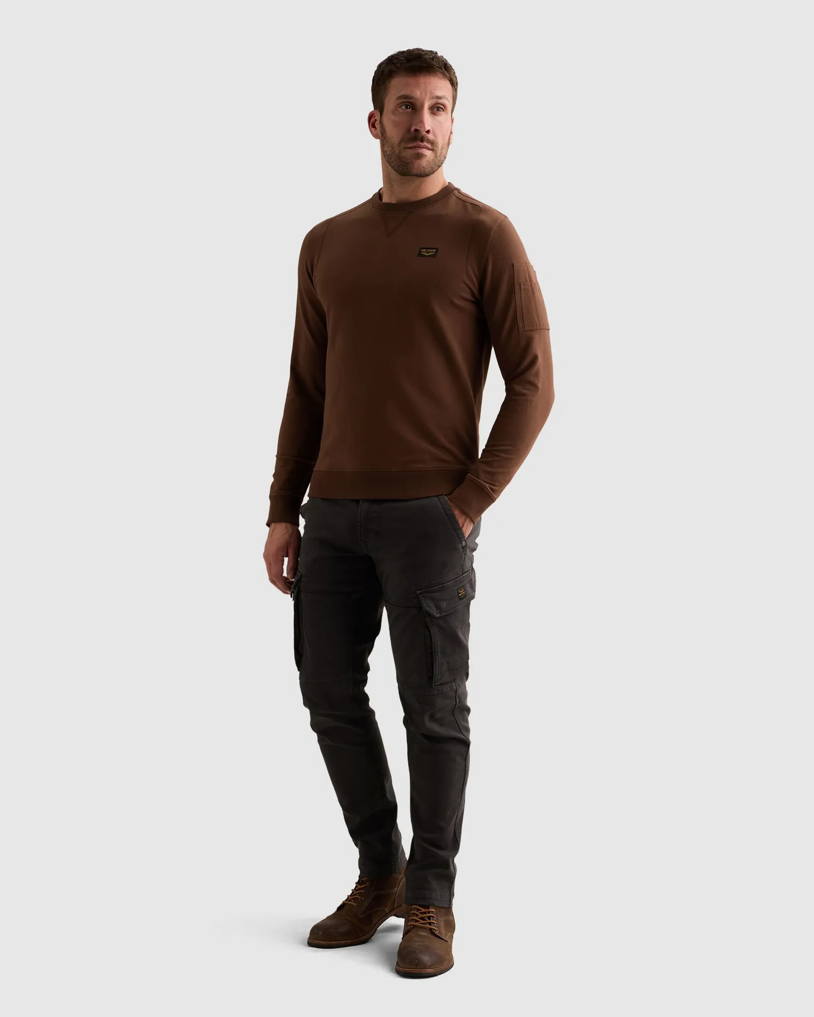 PME Legend Sweater Bruin 111533-001-L