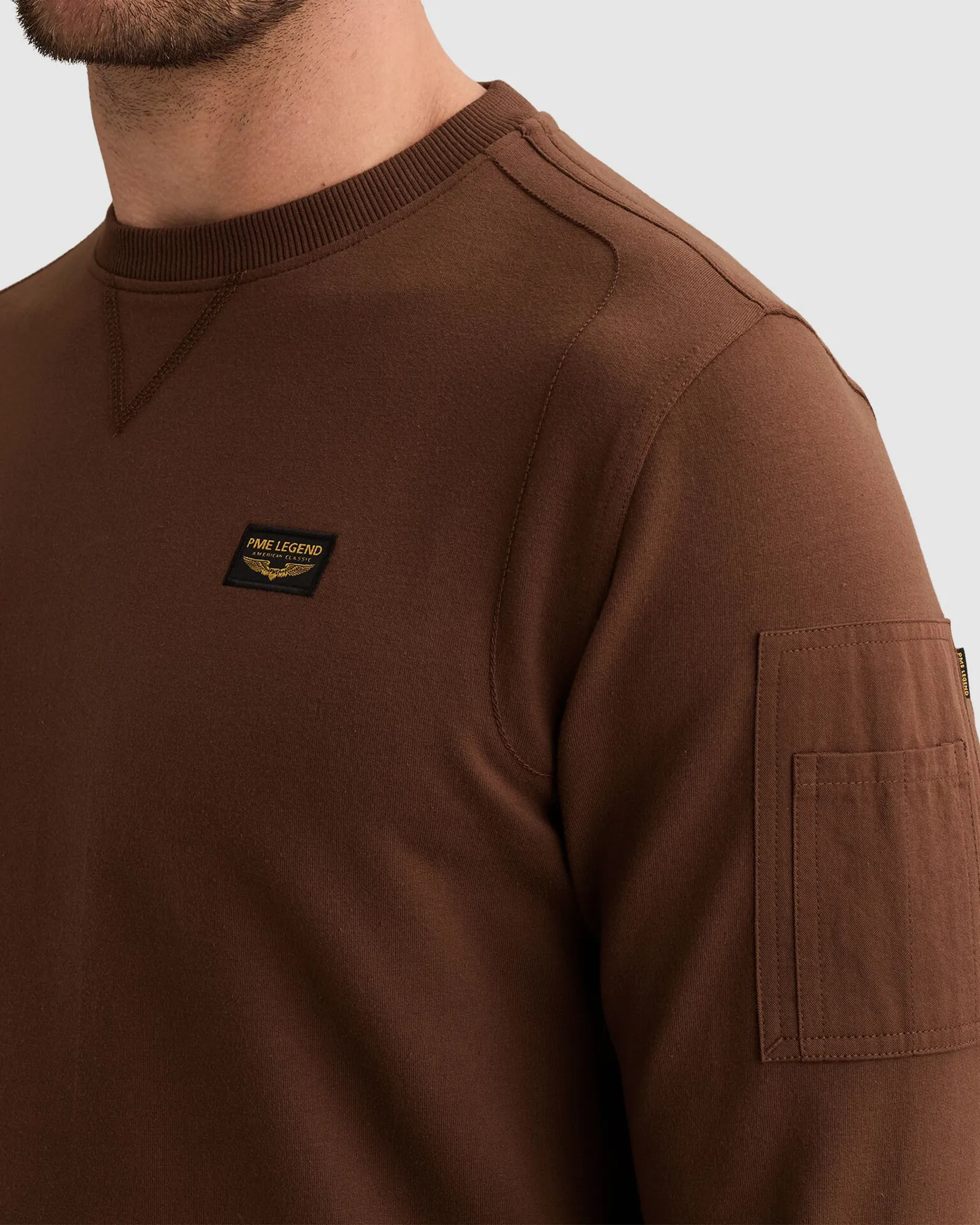 PME Legend Sweater Bruin 111533-001-L