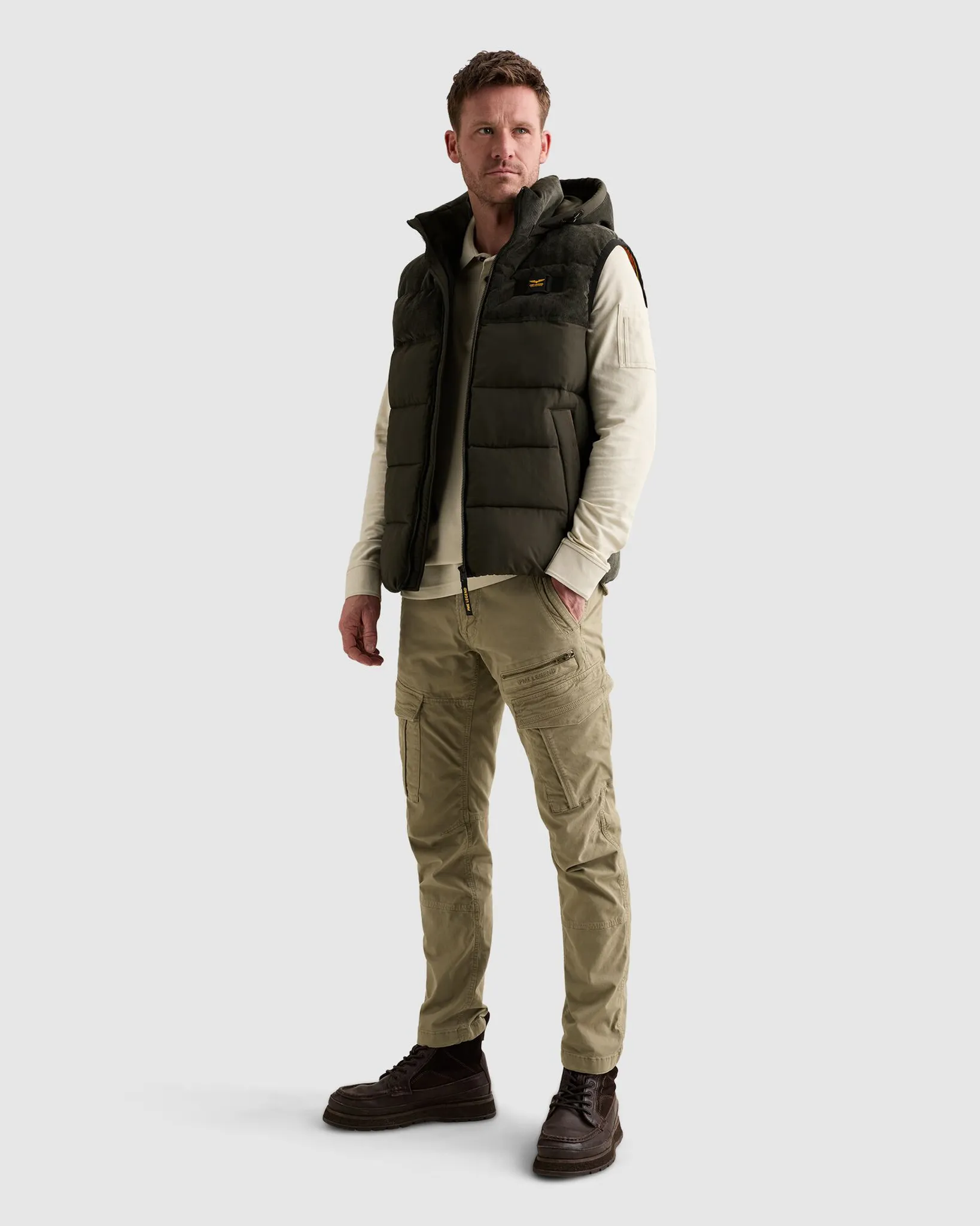 PME Legend Gobbler Bodywarmer Grijs 111541-001-L