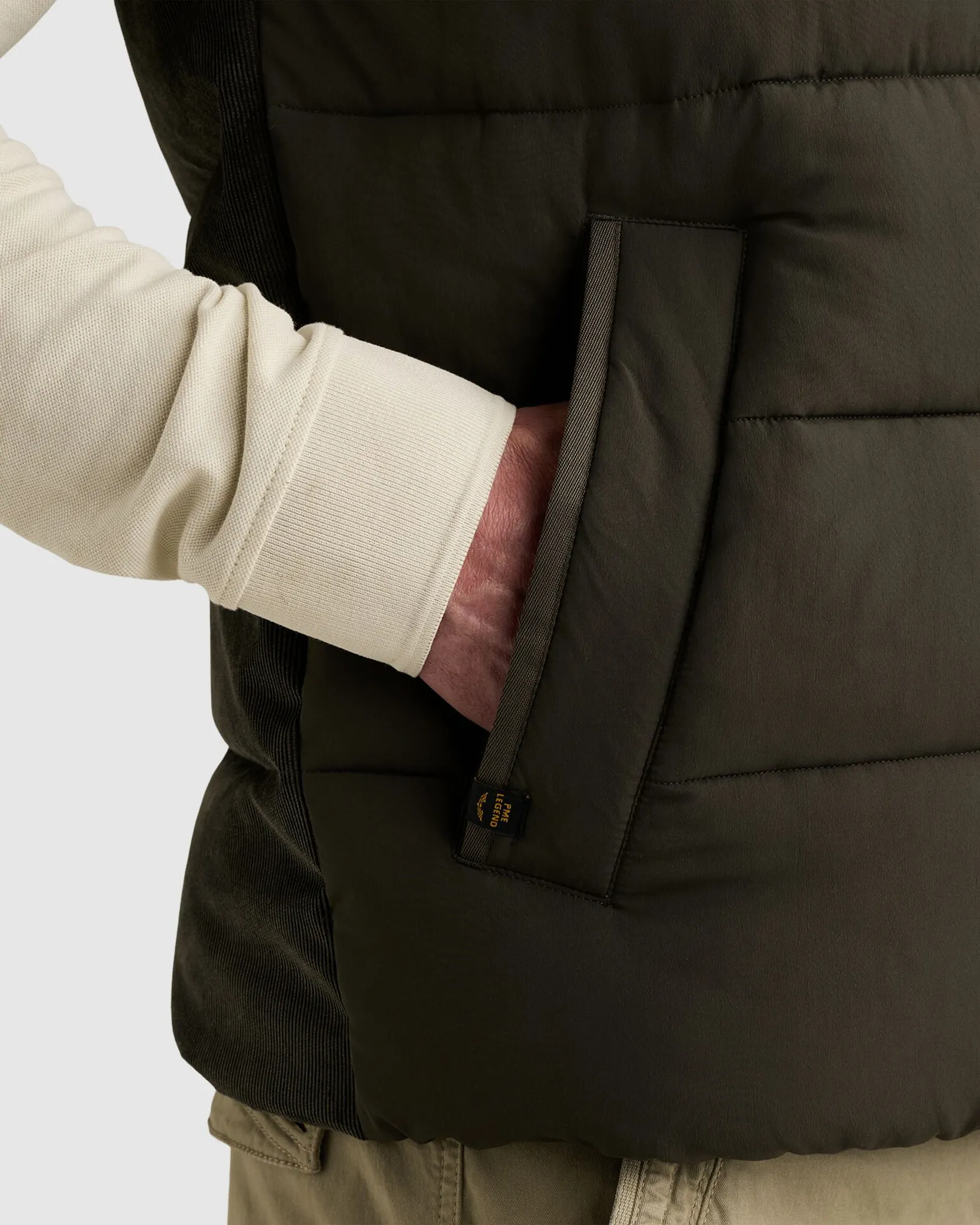 PME Legend Gobbler Bodywarmer Grijs 111541-001-L