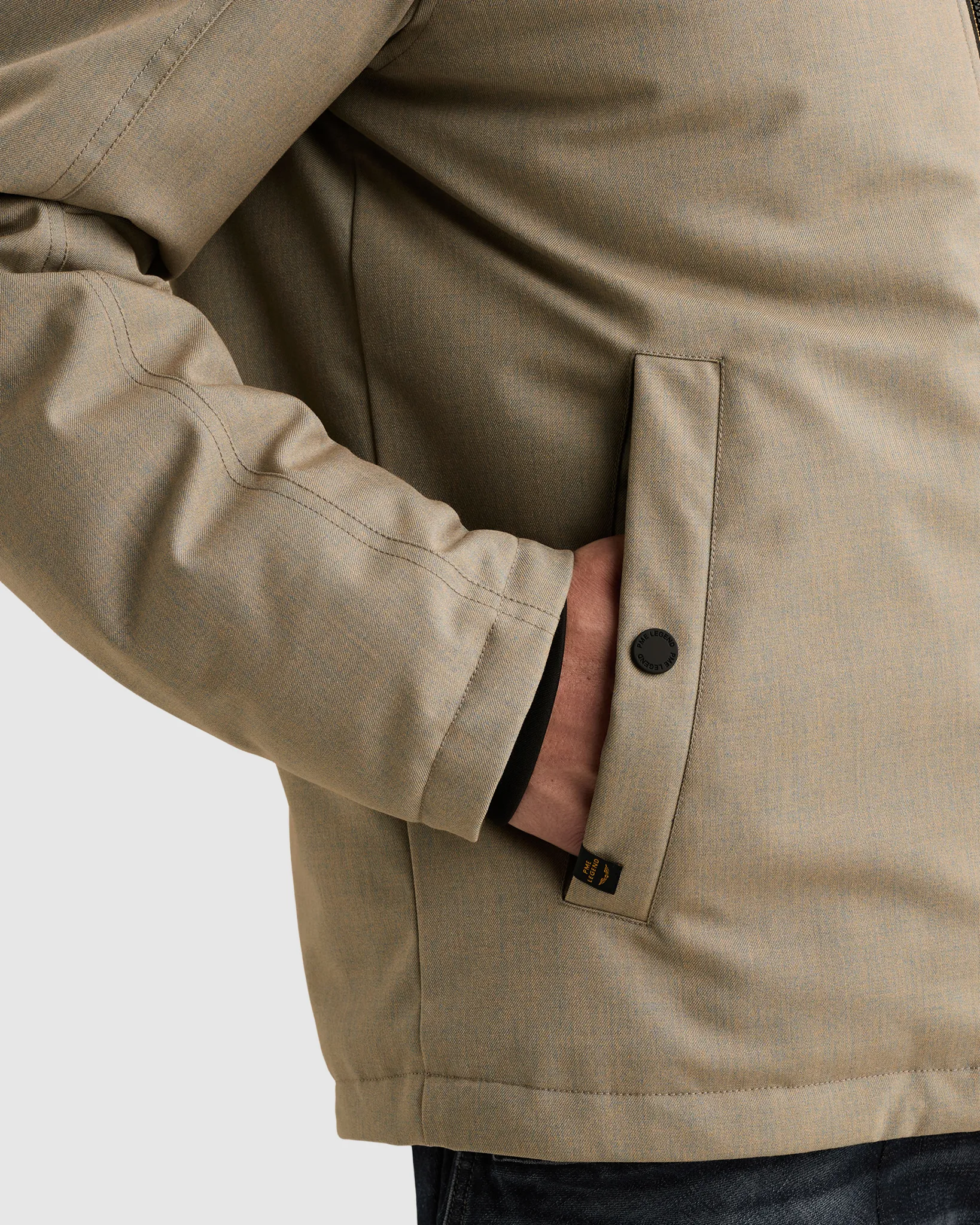 PME Legend Gewatteerde jas Strator Beige 111546-001-L