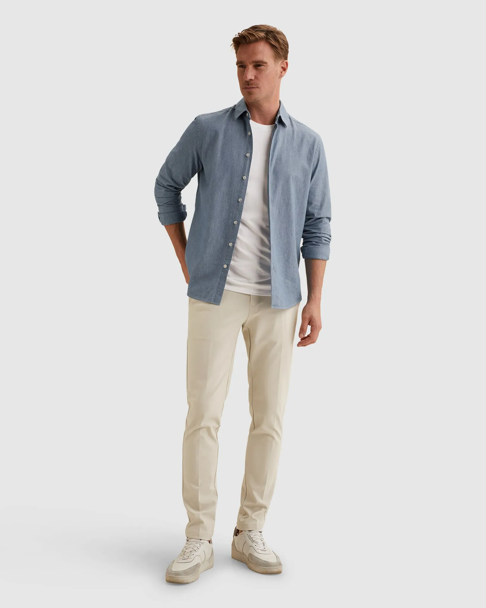 Vanguard Casual Overhemd Donker blauw 111785-001-M