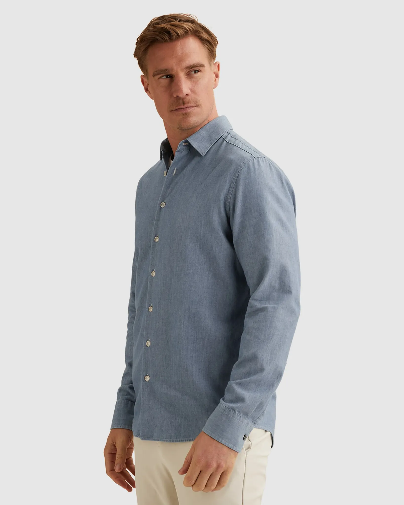 Vanguard Casual Overhemd Donker blauw 111785-001-M