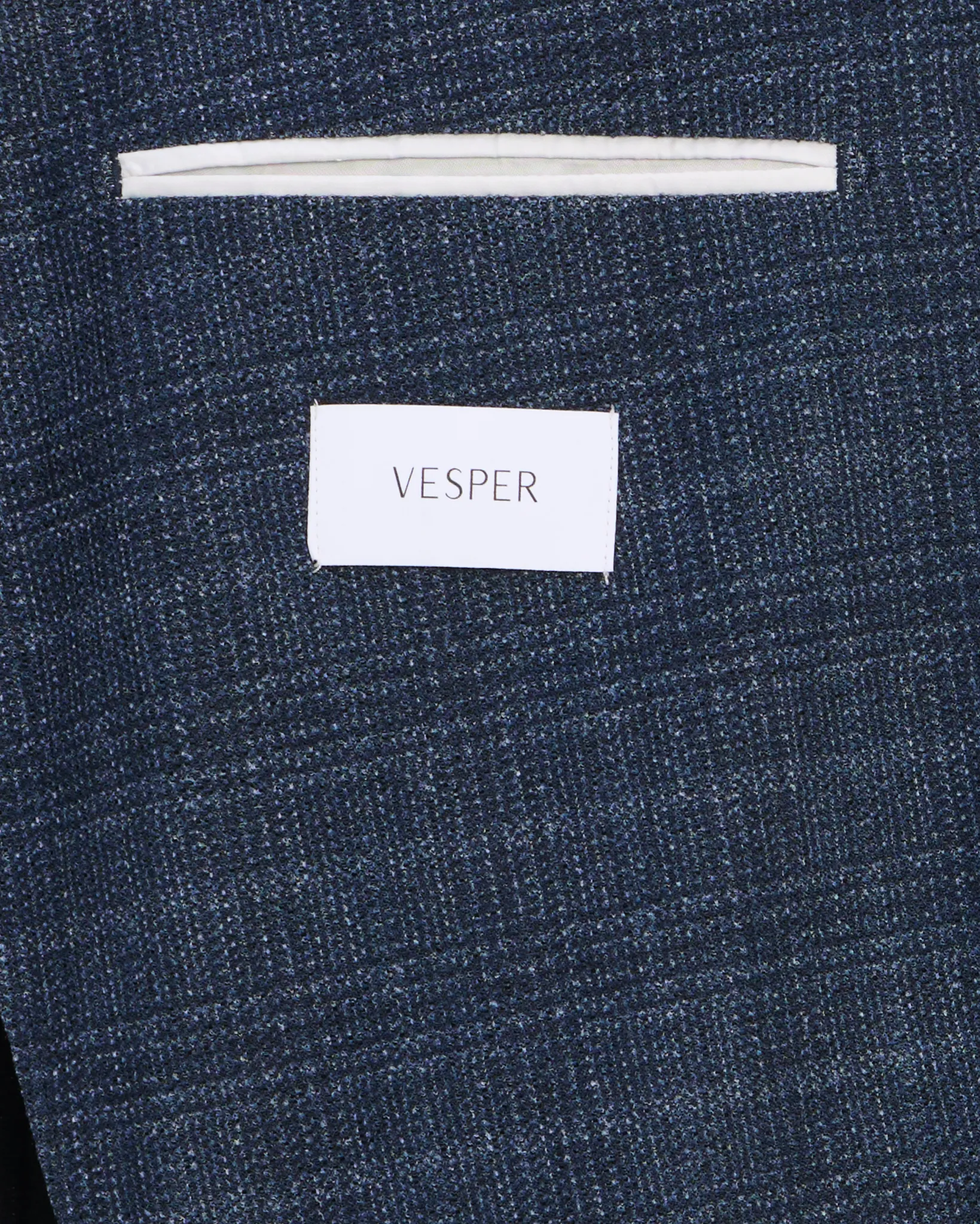 Vesper Colbert Sterling Navy grote ruit 111787-001-46