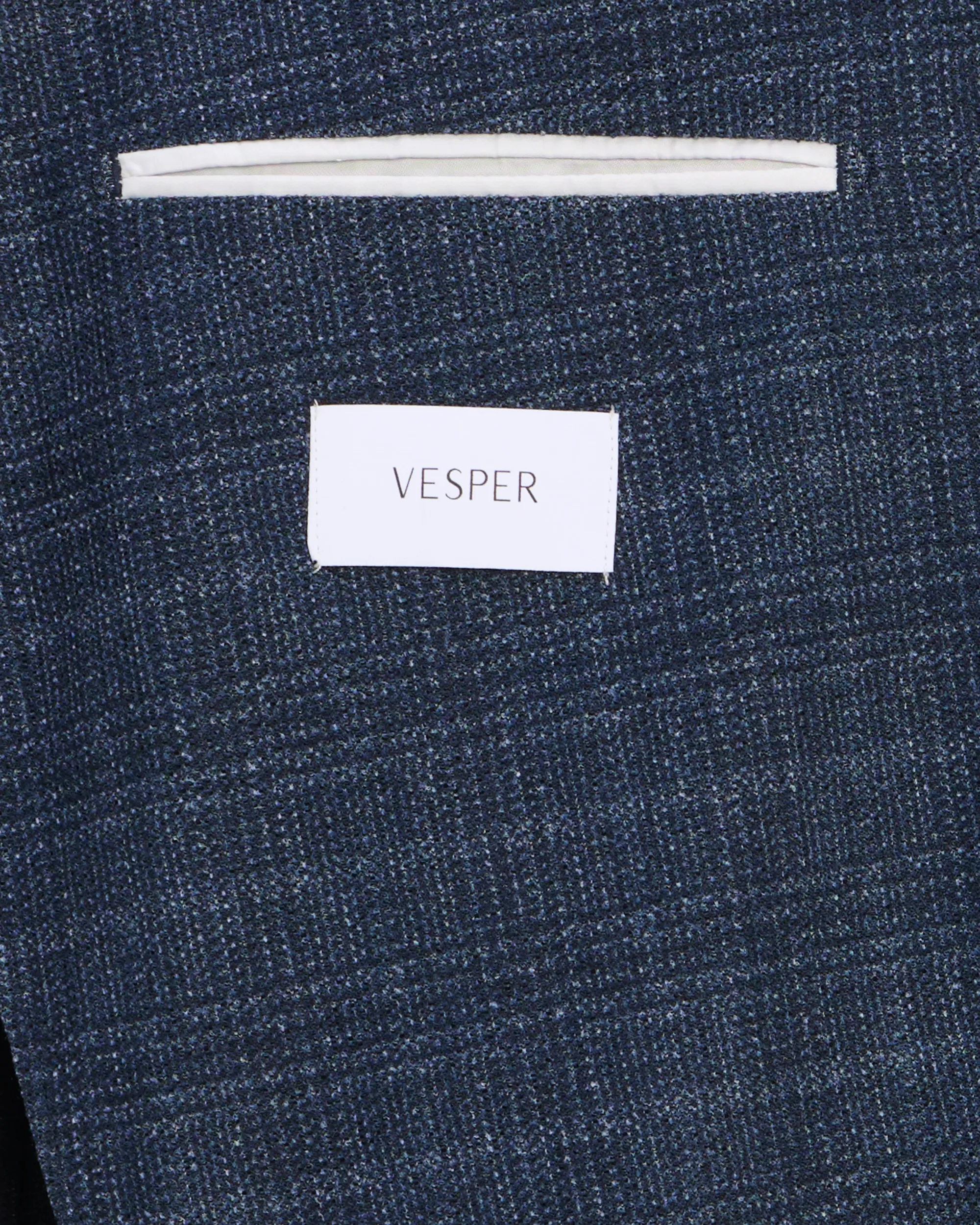 Vesper Colbert Sterling Navy grote ruit 111787-001-46