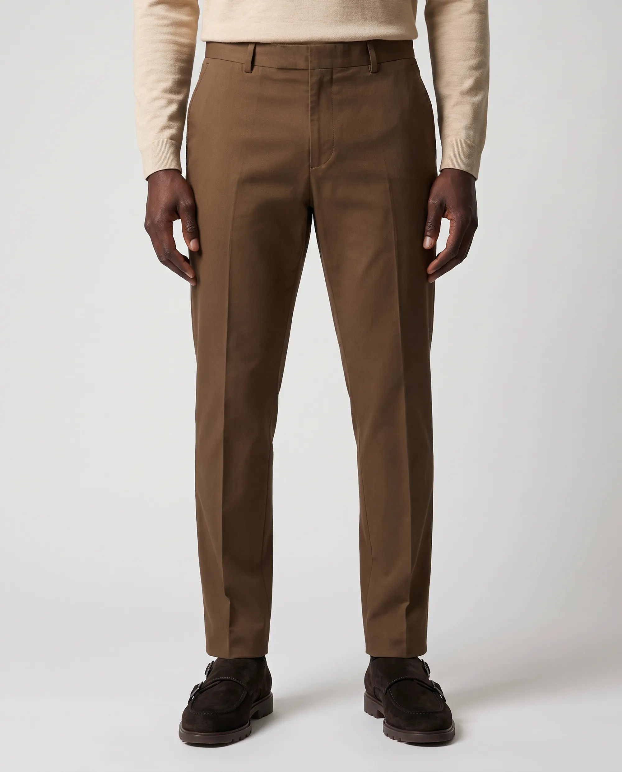Vesper Pantalon Cuttler Bruin uni 111791-001-46