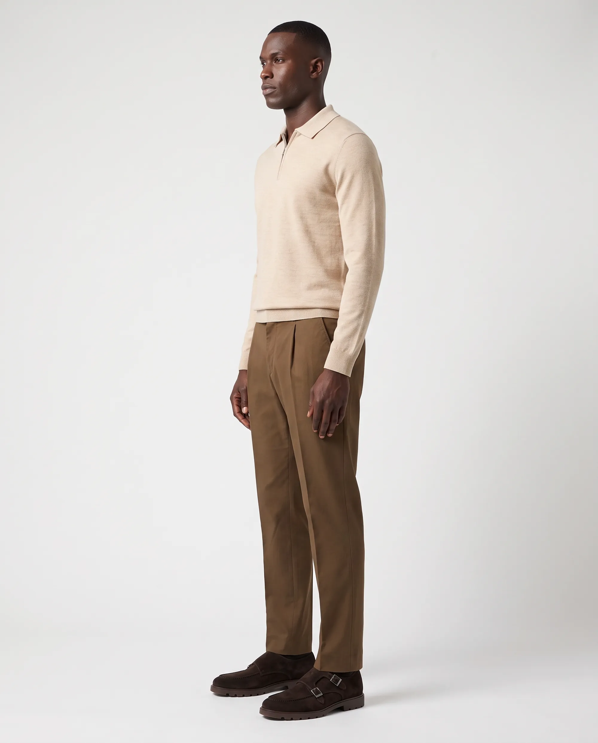 Vesper Pantalon Cuttler Bruin uni 111791-001-46