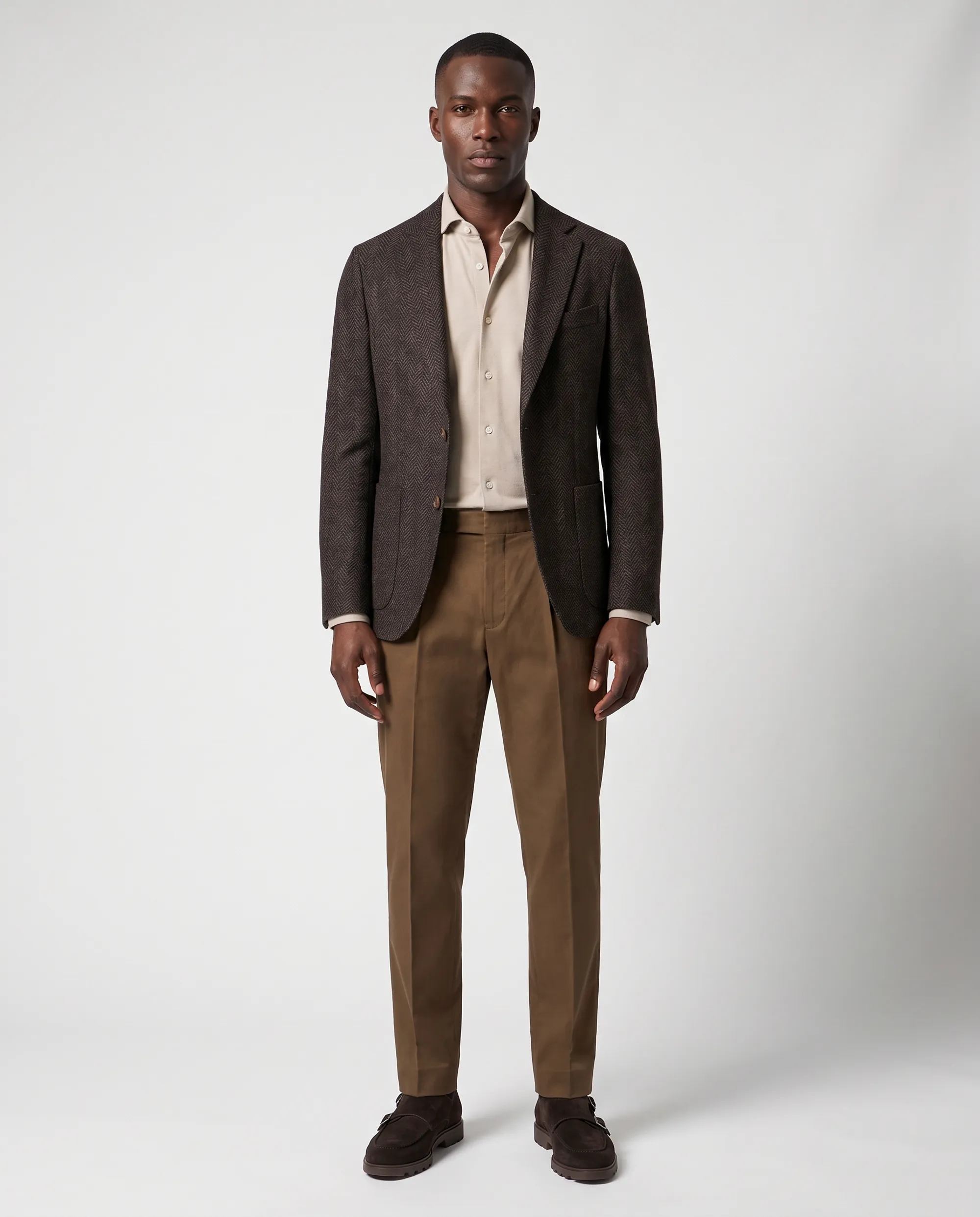 Vesper Pantalon Cuttler Bruin uni 111791-001-46