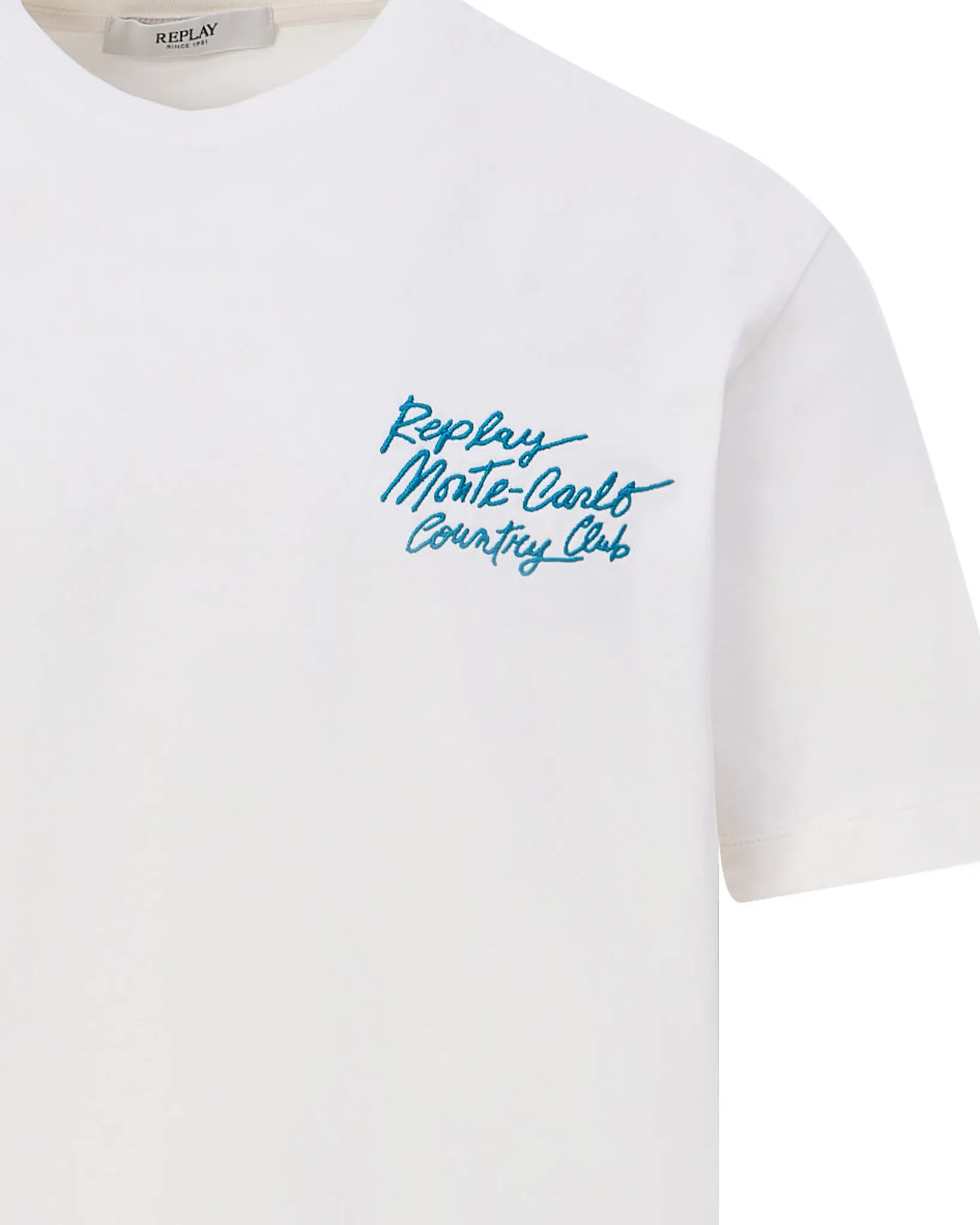 Replay T-shirt Monaco  Blauw 111792-001-L