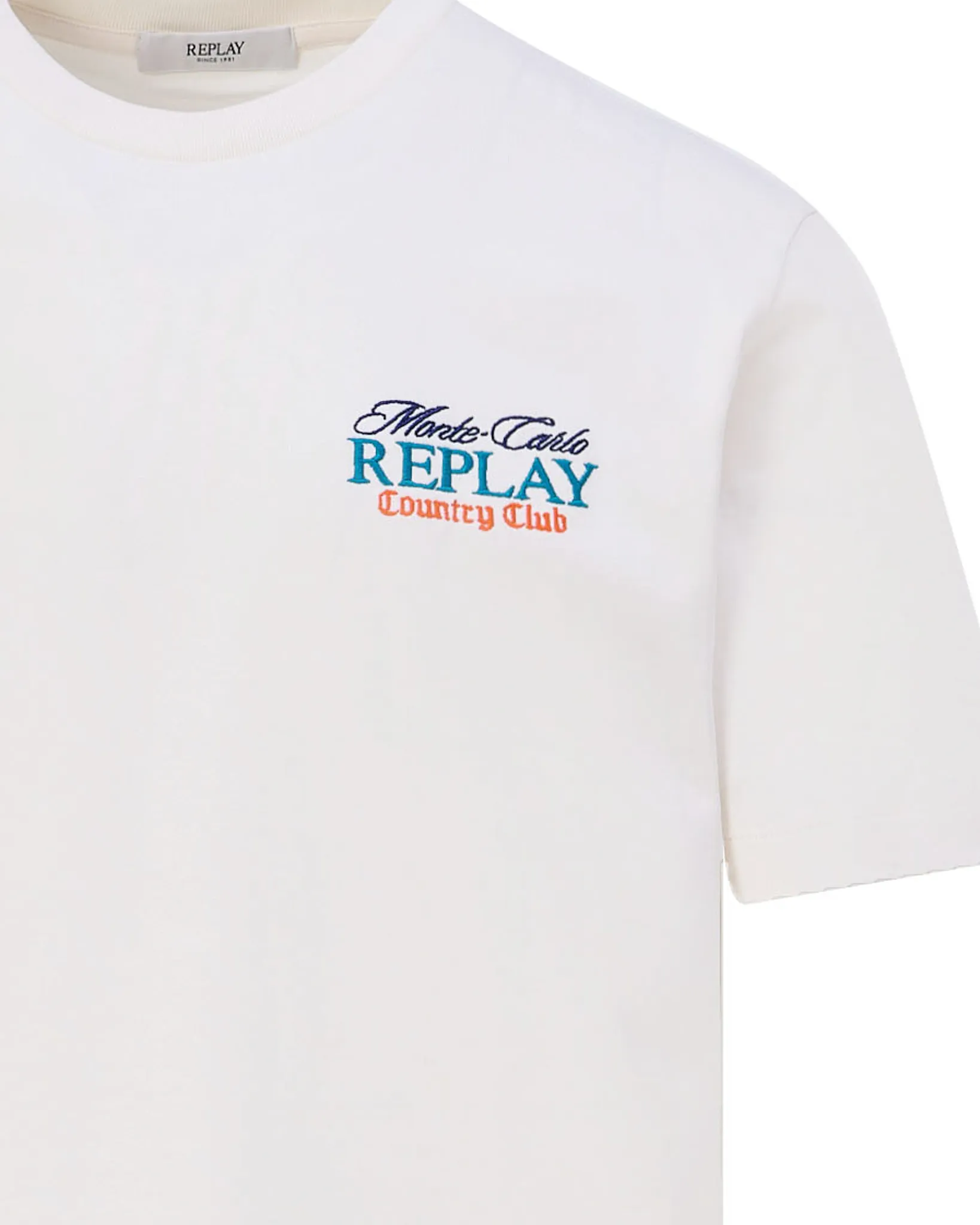 Replay T-shirt Monaco  Blauw 111793-001-L