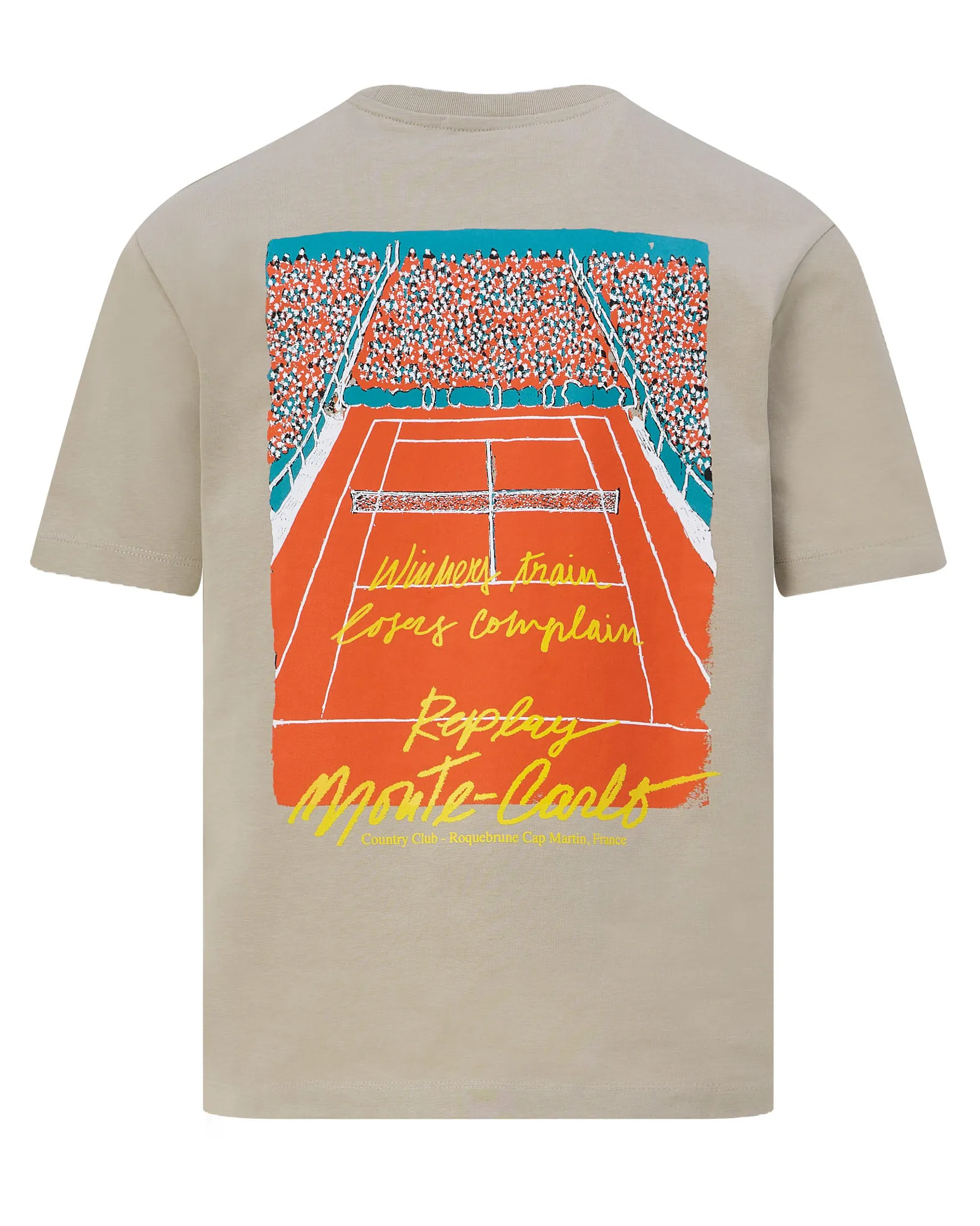 Replay T-shirt Monaco  Blauw 111795-001-L