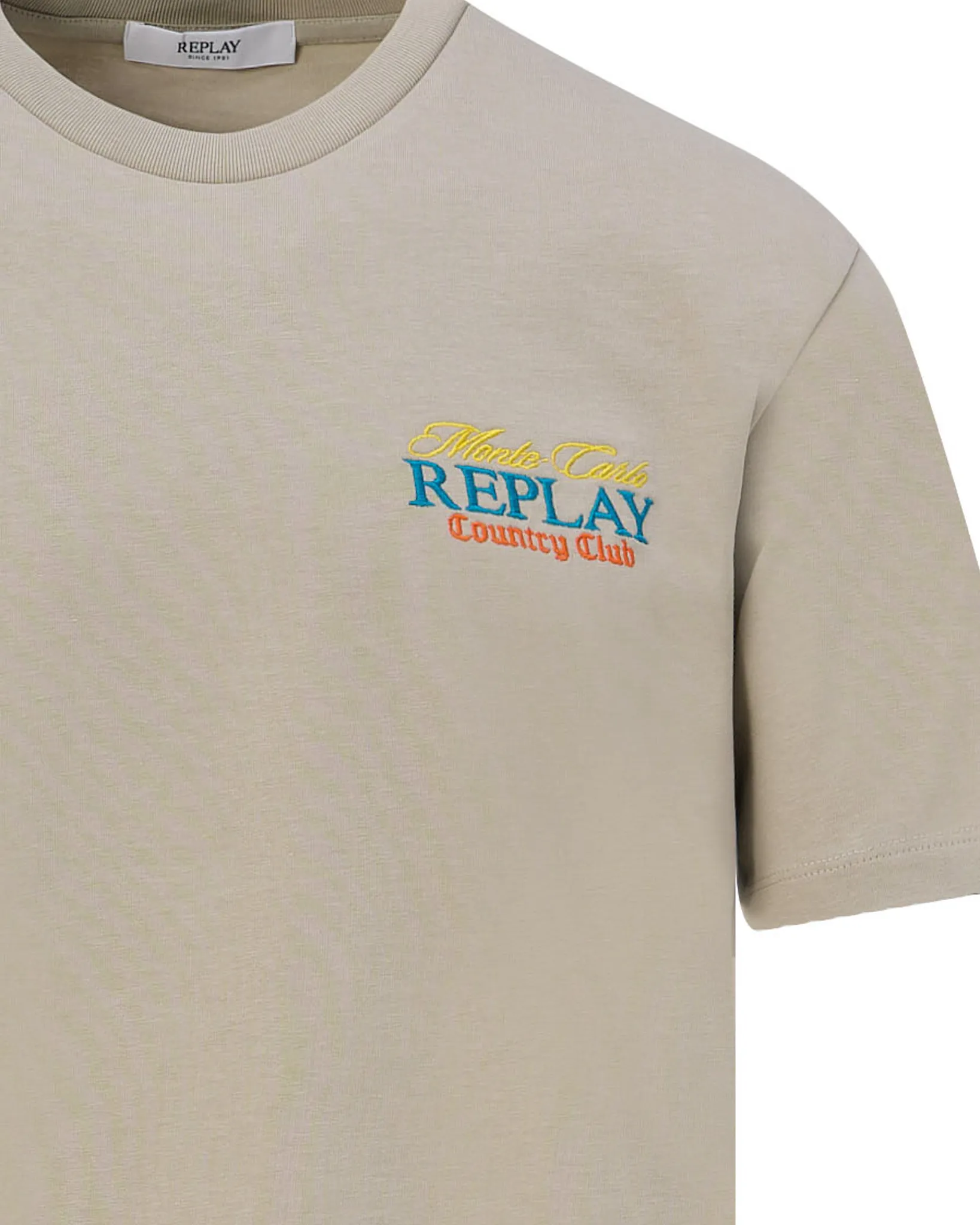 Replay T-shirt Monaco  Blauw 111795-001-L