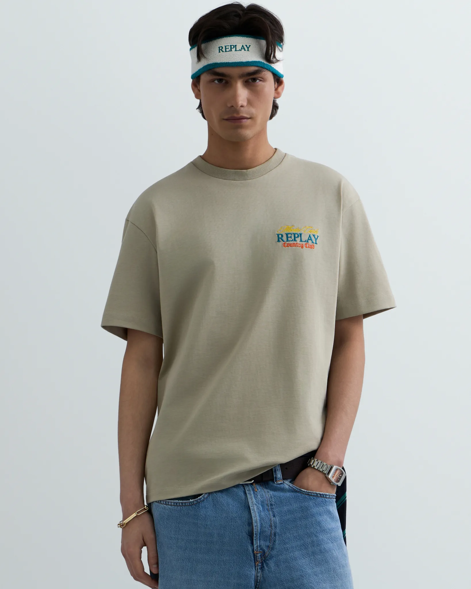 Replay T-shirt Monaco  Blauw 111795-001-L