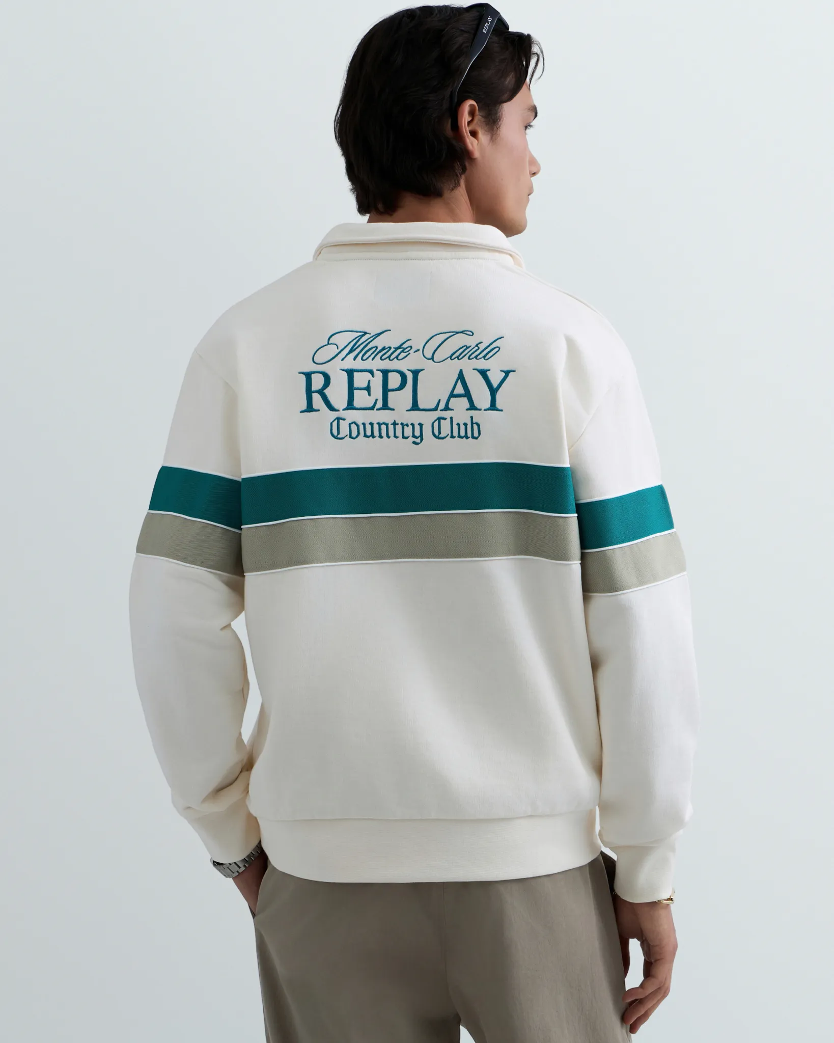Replay Sweater Blauw 111796-001-L